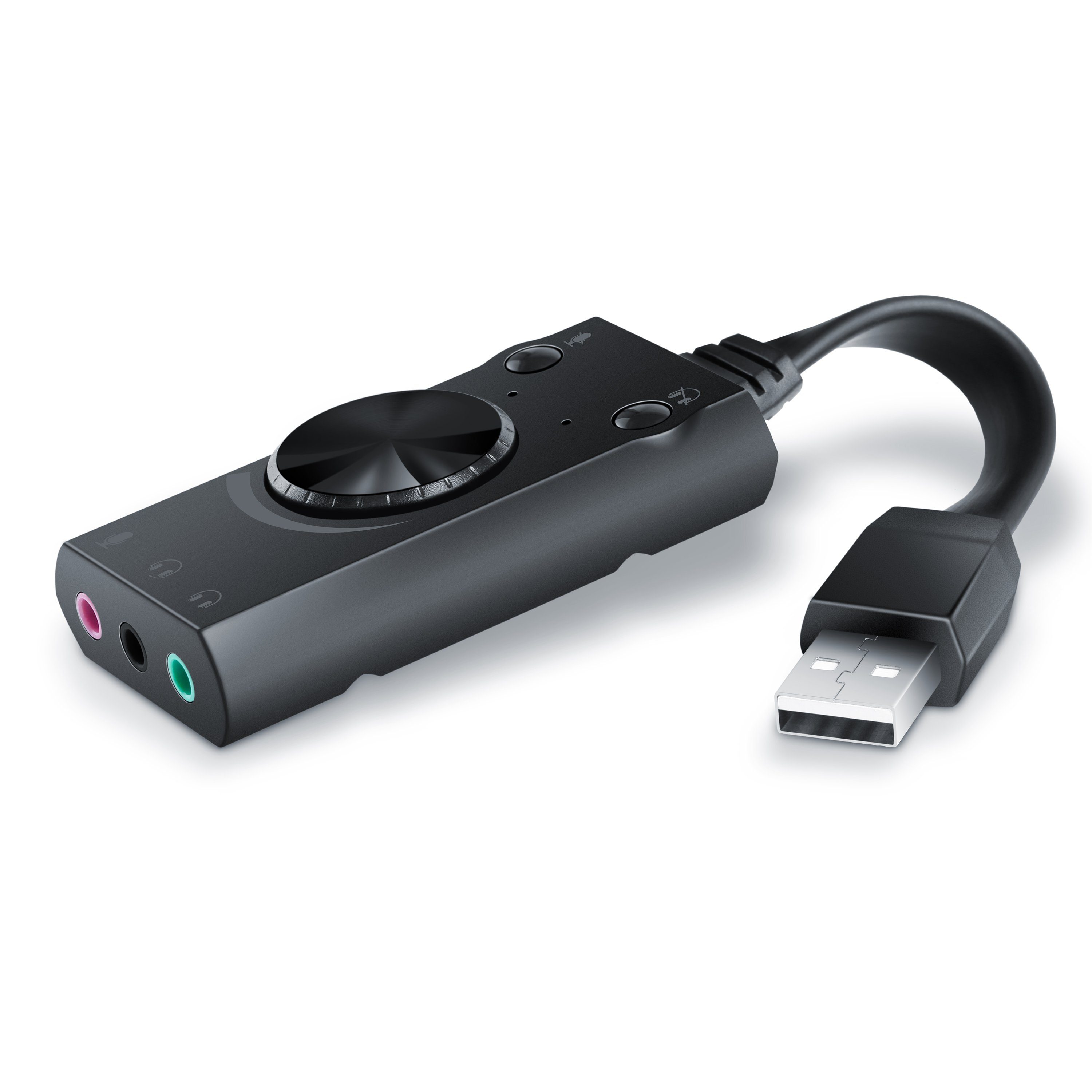 CSL USB-Soundkarte Surround Sound, mini externe USB Soundkarte mit  Lautstärkenregelung online kaufen | OTTO