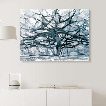 Posterlounge XXL-Wandbild Piet Mondrian, Grauer Baum, Malerei