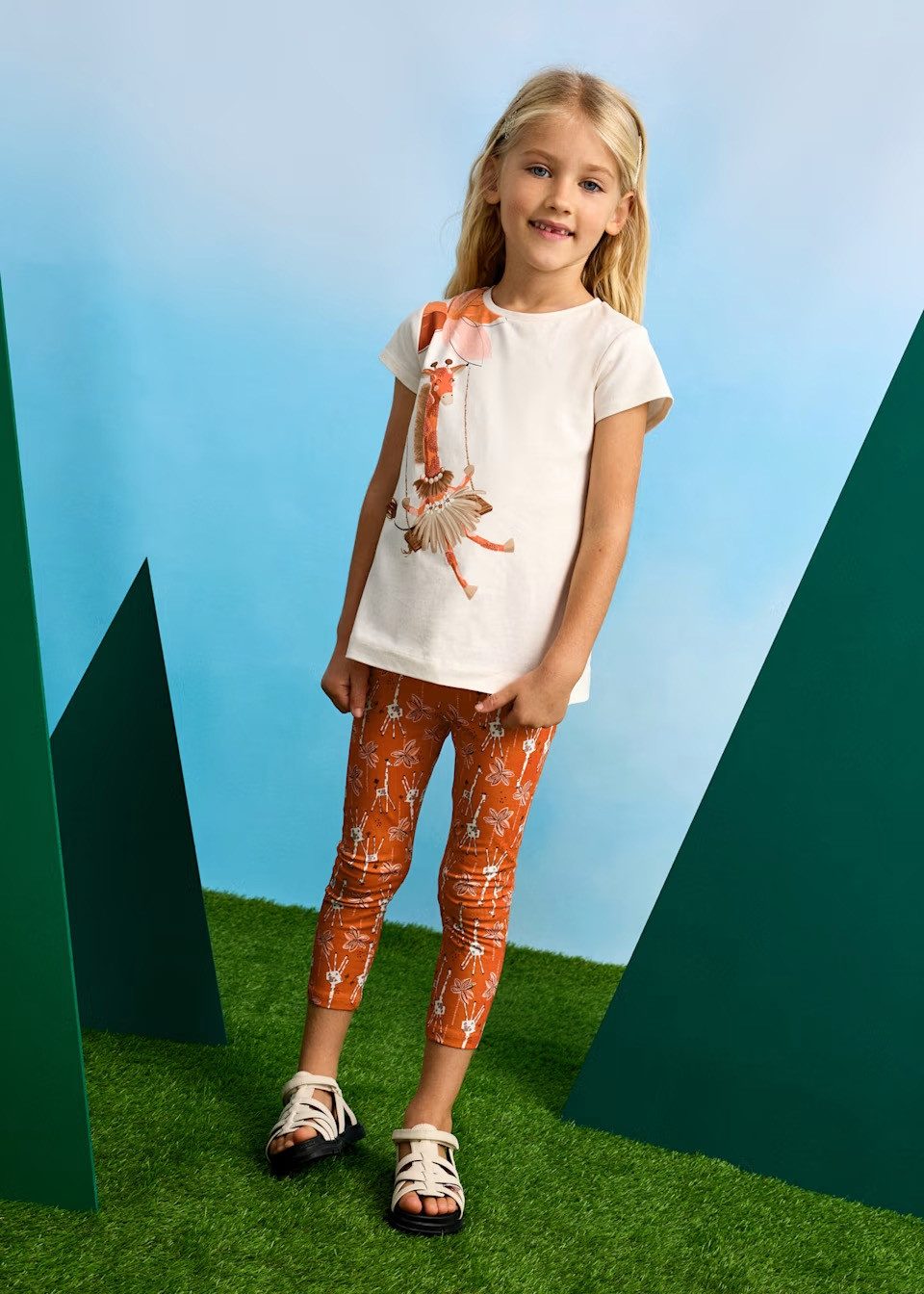 Mayoral Tunikashirt Sommerset für Mädchen – Tunika & Leggings (371368)