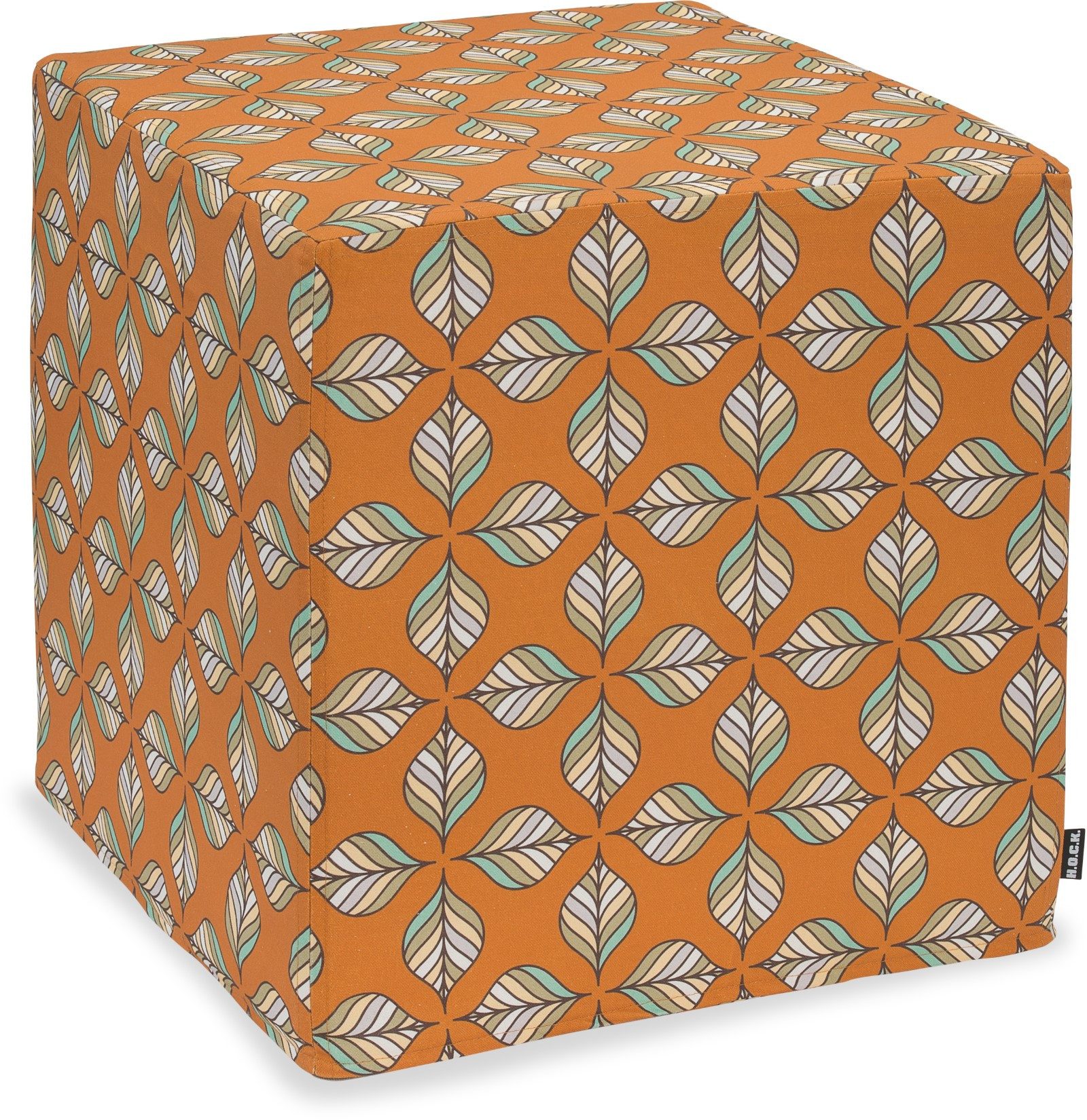 H.O.C.K. Sitzhocker H.O.C.K. Oaky Hocker eckig 45x45x45cm col. 05 camel terra very british, Hocker, Barhocker & Sitzhocker, Pouf, Badhocker, Wohnzimmer Hocker