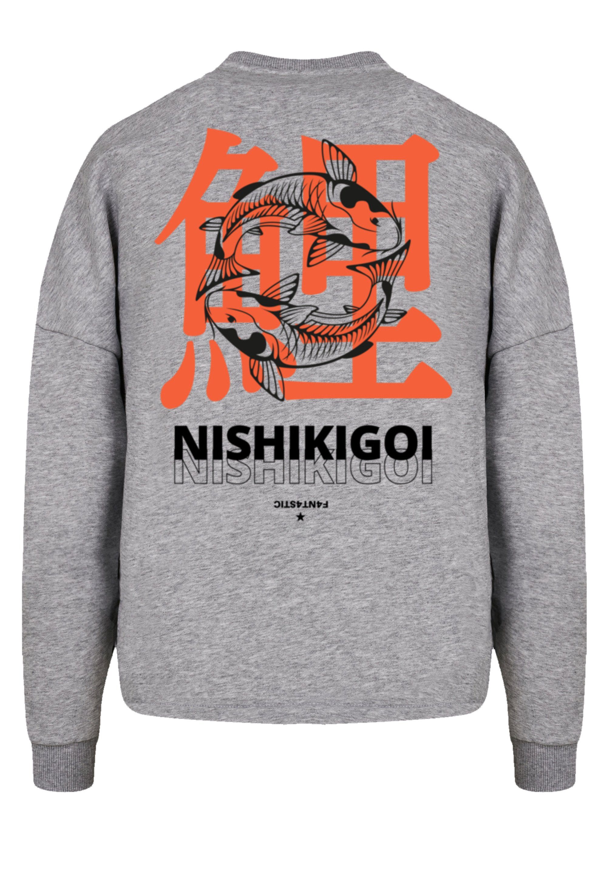 F4NT4STIC Sweatshirt Nishikigoi Koi Japan Print