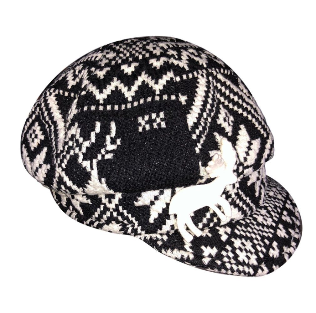 Mayser Strickmütze Mayser Schildmütze Scandic schwarz