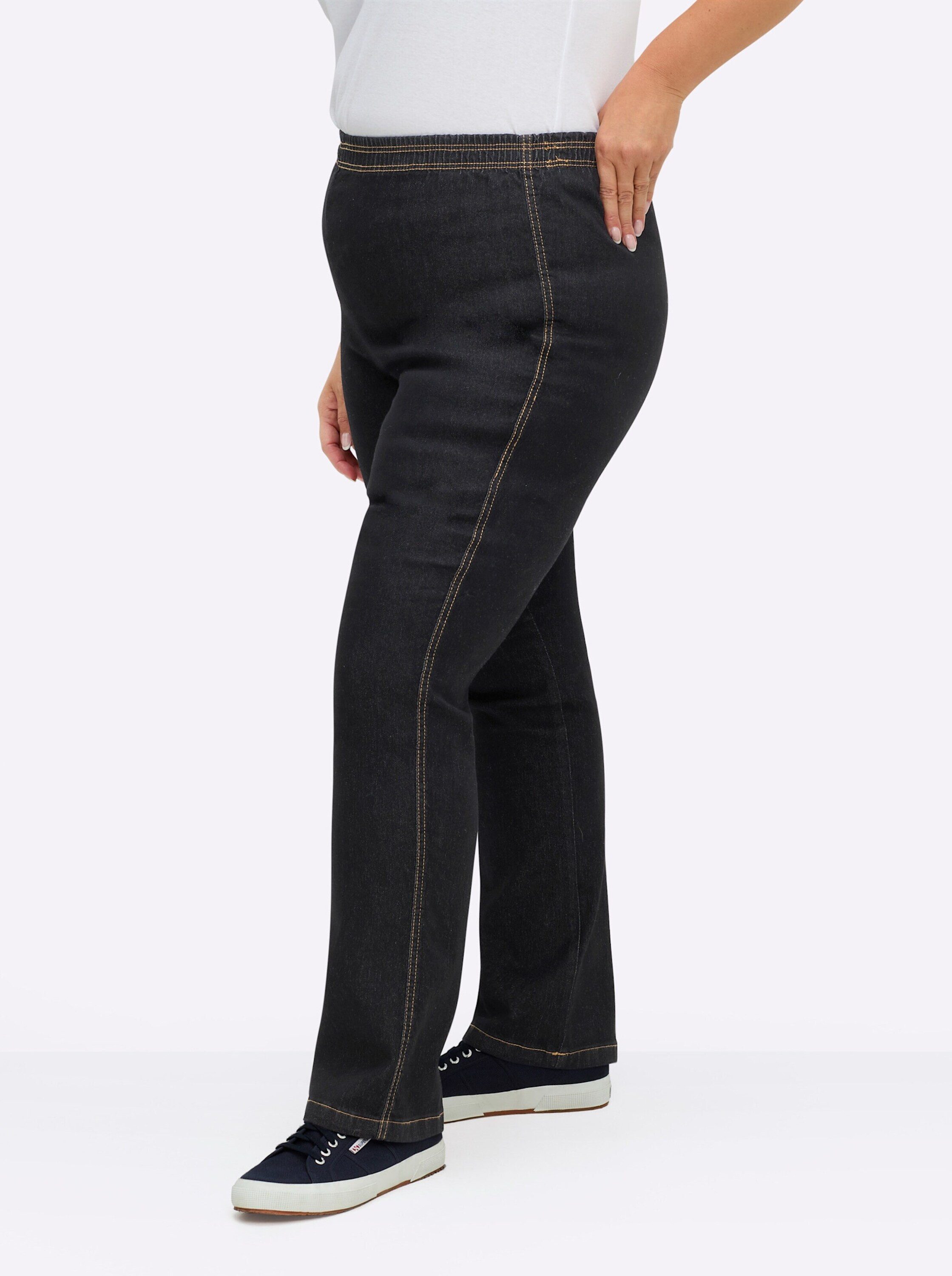 Sieh an! Bequeme Jeans Jeans komfortabel