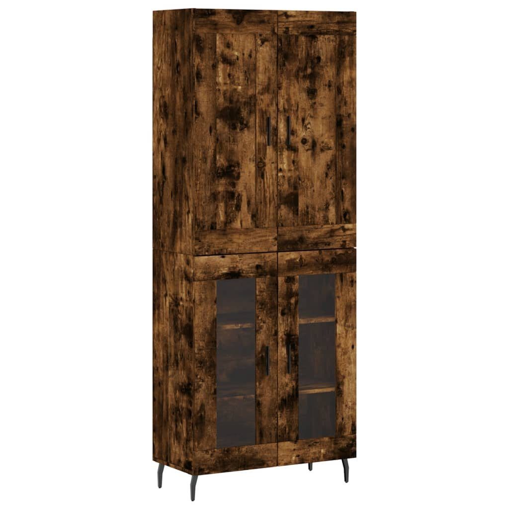 vidaXL Highboard Highboard Räuchereiche 69,5x34x180 cm günstig online kaufen