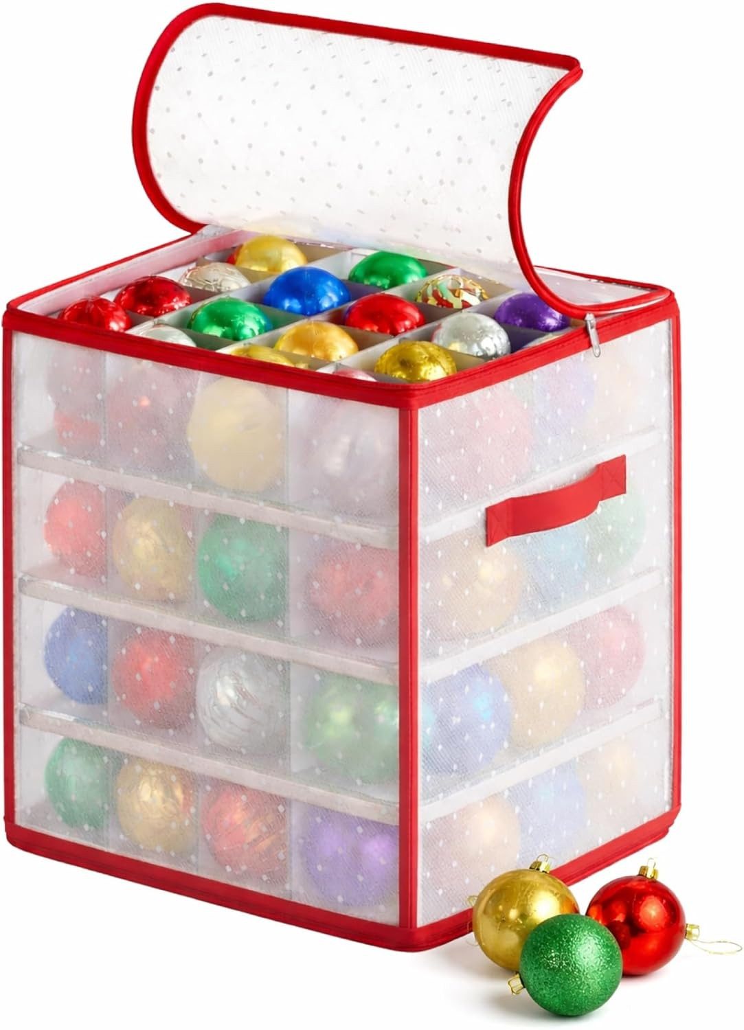 TK Gruppe Christbaumschmuck XXL Aufbewahrungstasche Box Weihnachtskugeln (1-tlg)