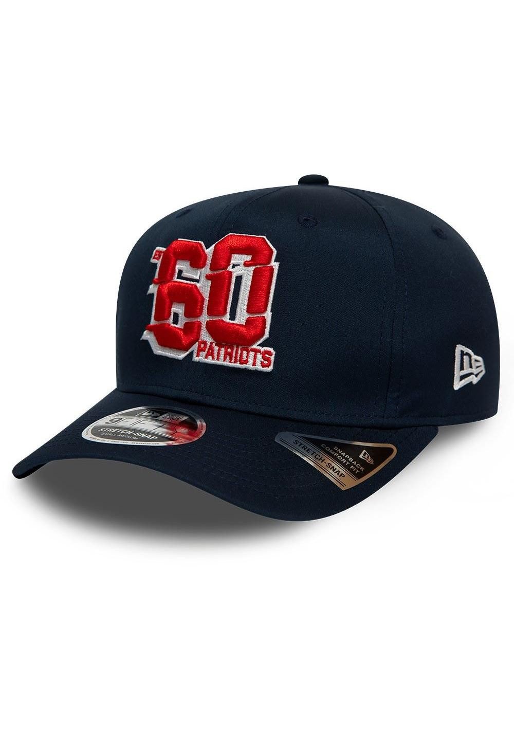 Baseball Cap New England Patriots Establ Number 9Fifty Stretch Snapback Cap Rot M-L