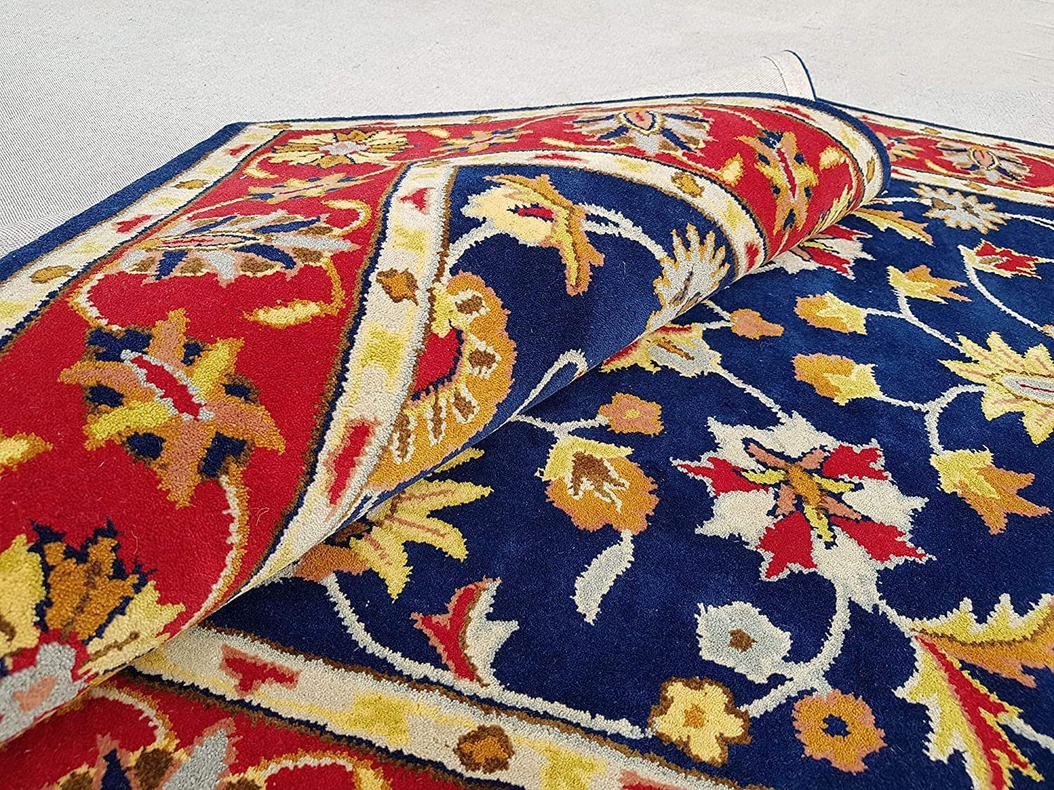Ready Rugs Designteppich Luxuriöser königlicher handgetufteter Teppich, Rechteckig
