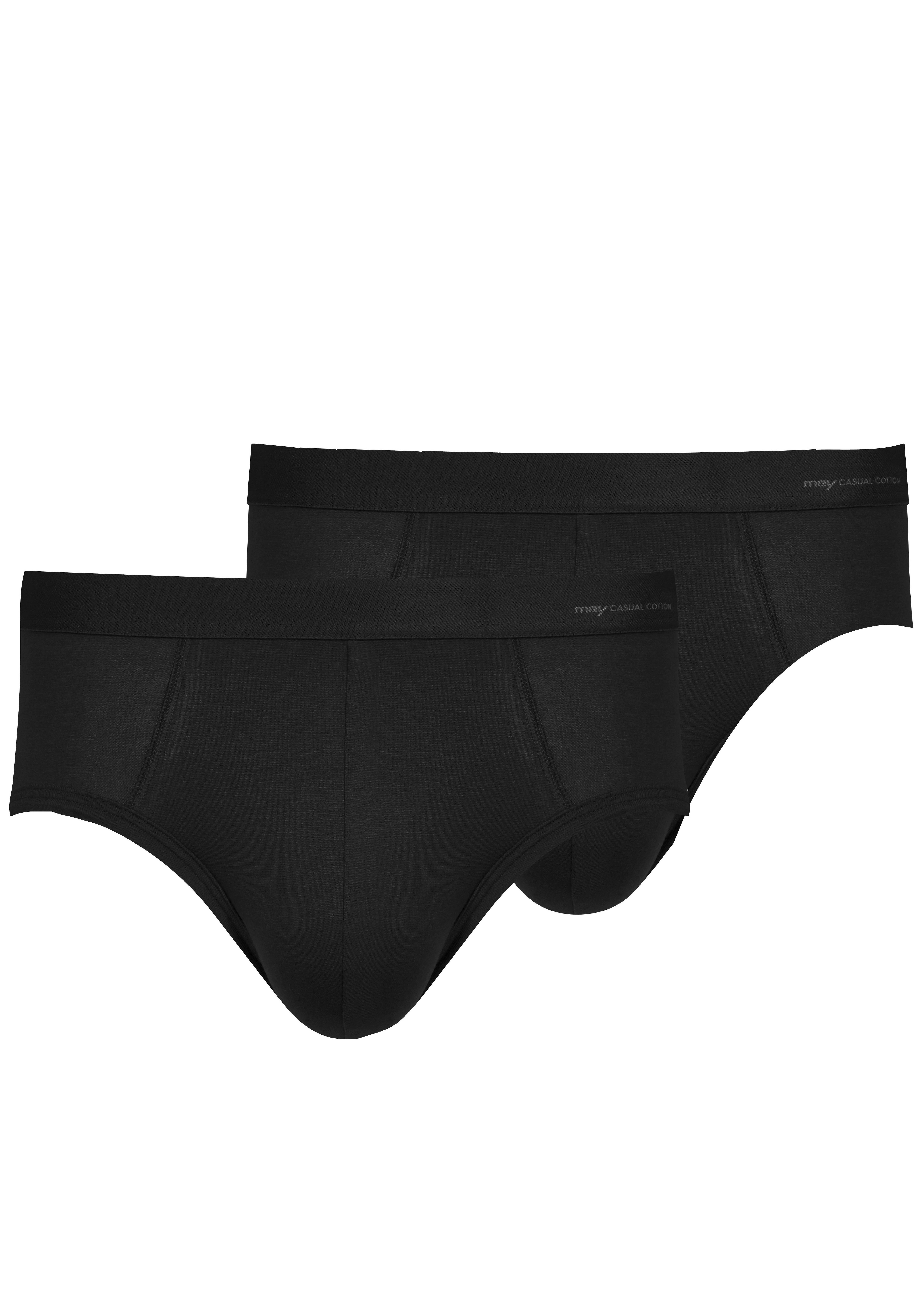 Mey Slip "CASUAL COTTON", (2er-Pack), ohne auftragende Seitennähte günstig online kaufen