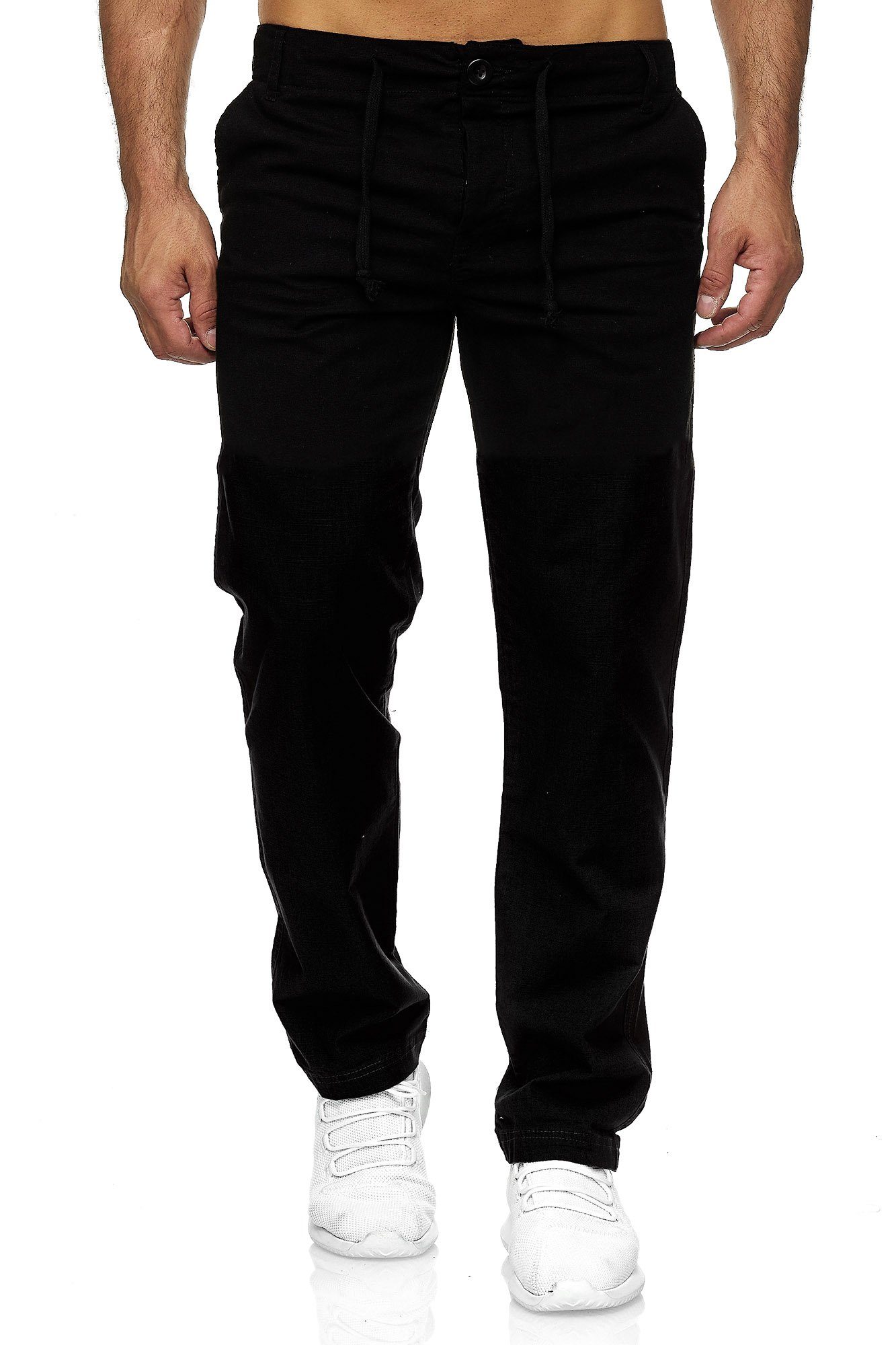 Reslad Leinenhose Reslad Herren bequeme Baumwollhose günstig online kaufen
