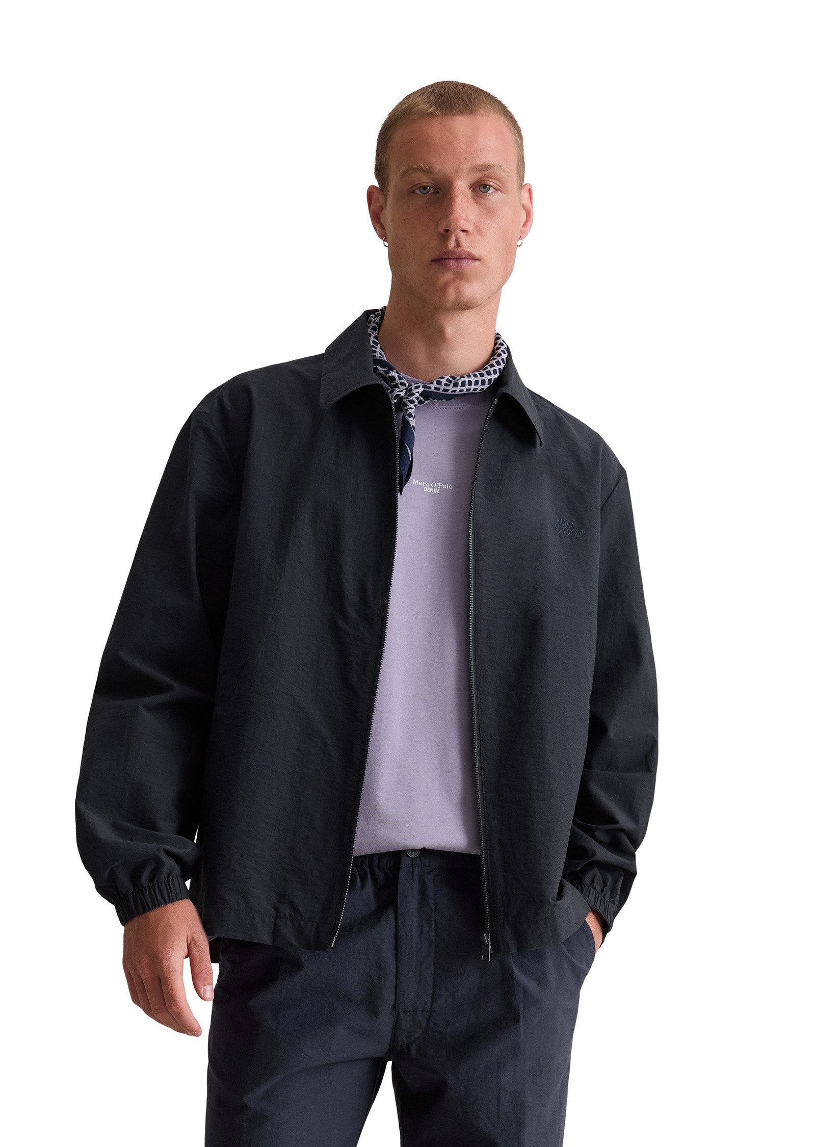 Marc O'Polo DENIM Outdoorjacke aus strukturiertem günstig online kaufen