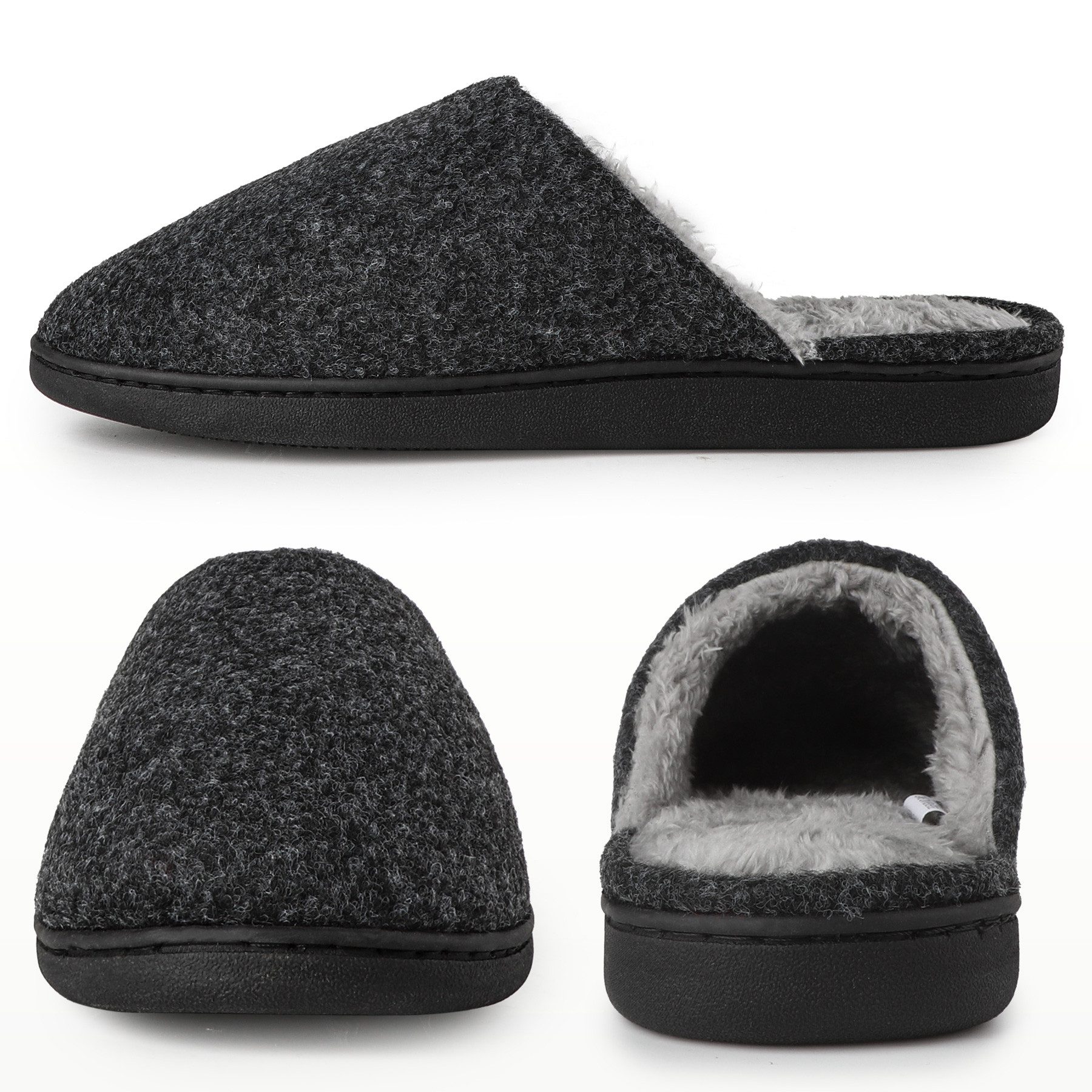 TIESTRA warme Damen Herren Winter Pantoffel