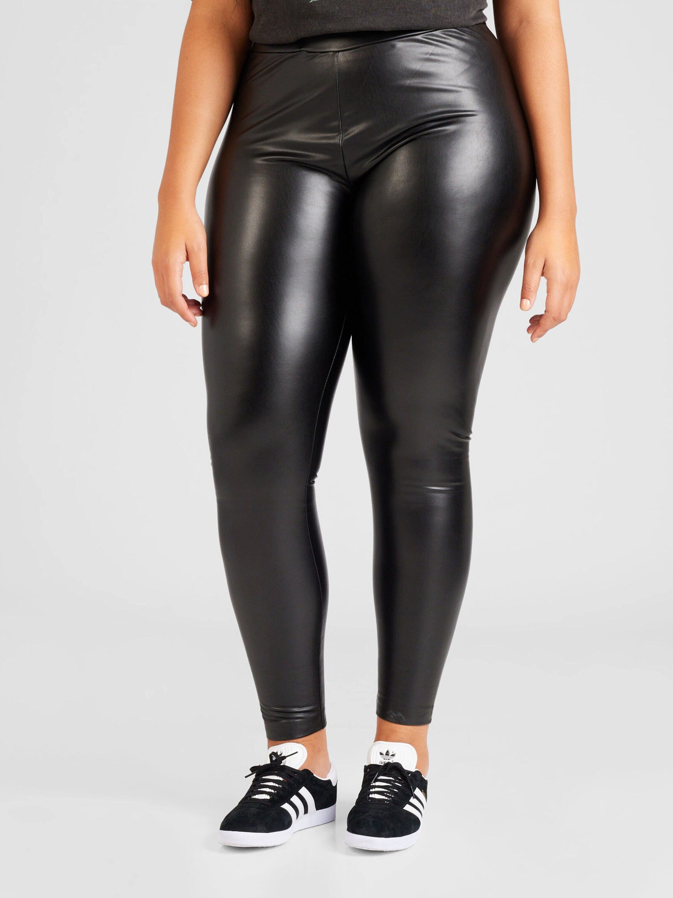 ONLY CARMAKOMA Leggings PAPAYA (1-tlg) Plain/ohne Details