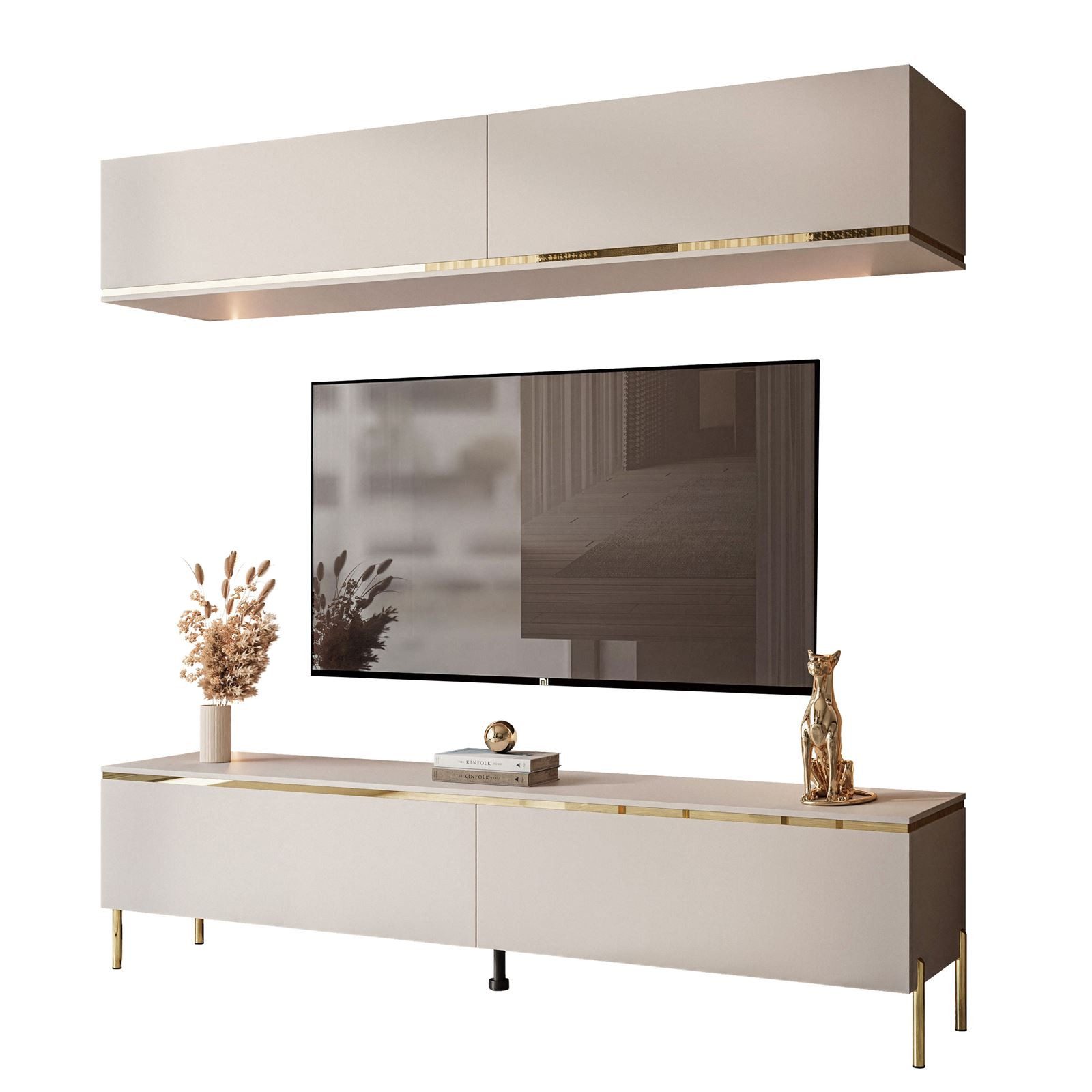 Lookway Wohnwand AURORA II auf Beinen günstig online kaufen