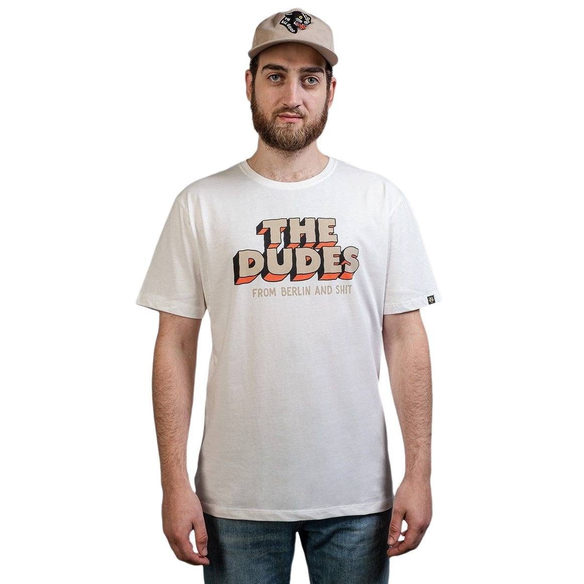 1-tlg) Dudes (1 The Stück, T-Shirt And Shit T-Shirt The Dudes weiß