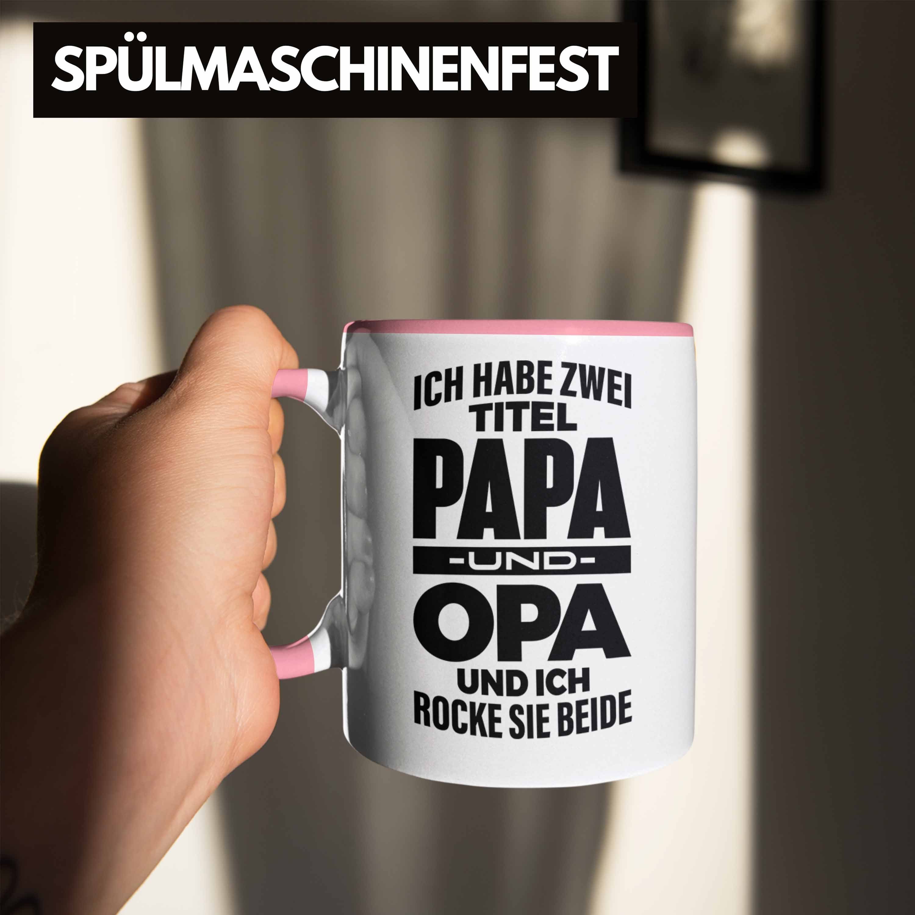 und Tasse Geschenk Weihnachten Opa Bester - Tasse Papa Geburtstag Tasse Trendation Opa für Rosa Opa Trendation Lustige