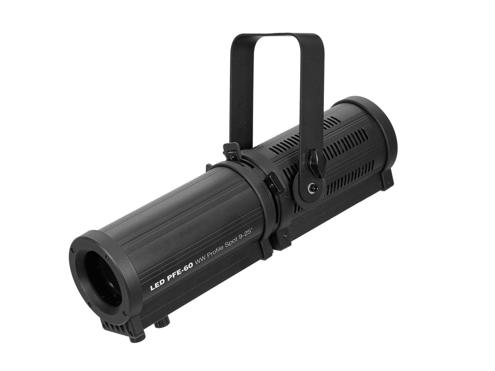 EUROLITE LED Scheinwerfer PFE-60 WW Profile Spot 9-25°, LED fest integriert, 3200K, Lüfter temperaturgeregelt