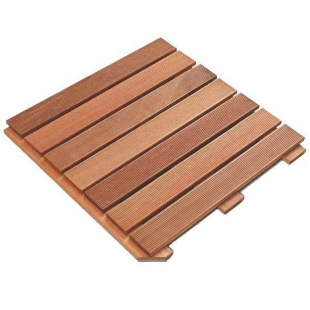 ROG-Gardenline Holzfliesen, Aus Bangkirai Hartholz - 50 x 50 cm - FSC® zertifiziert