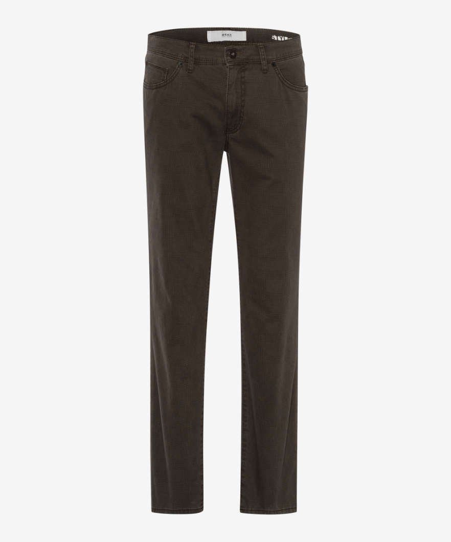 Brax Style 5-Pocket-Hose dunkelgrün CADIZ