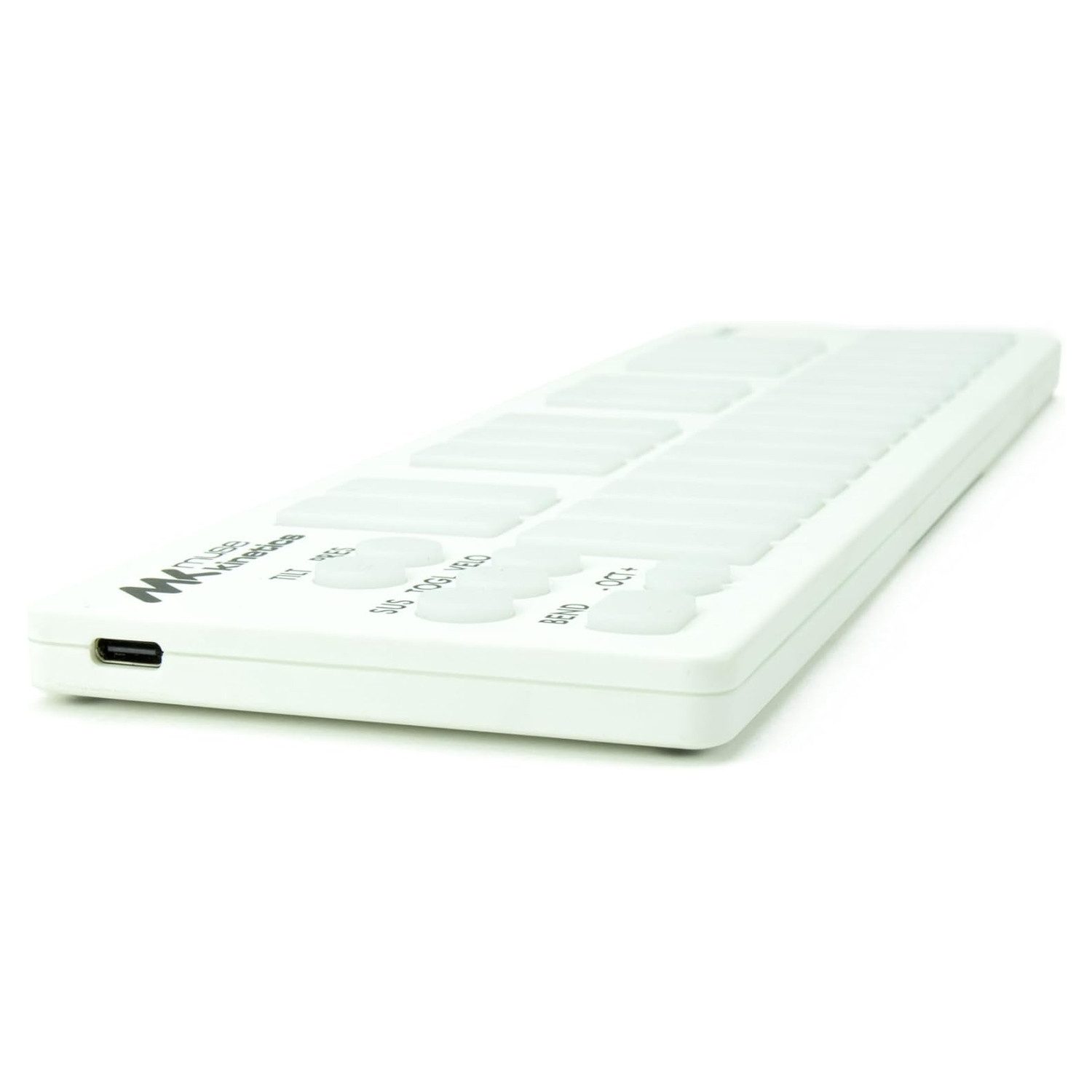 Keith McMillen Muse Kinetics MIDI-Controller K-Board Snow mit Kopfhörer Digitales Aufnahmegerät (Vorteils-Set mit Kopfhörer)