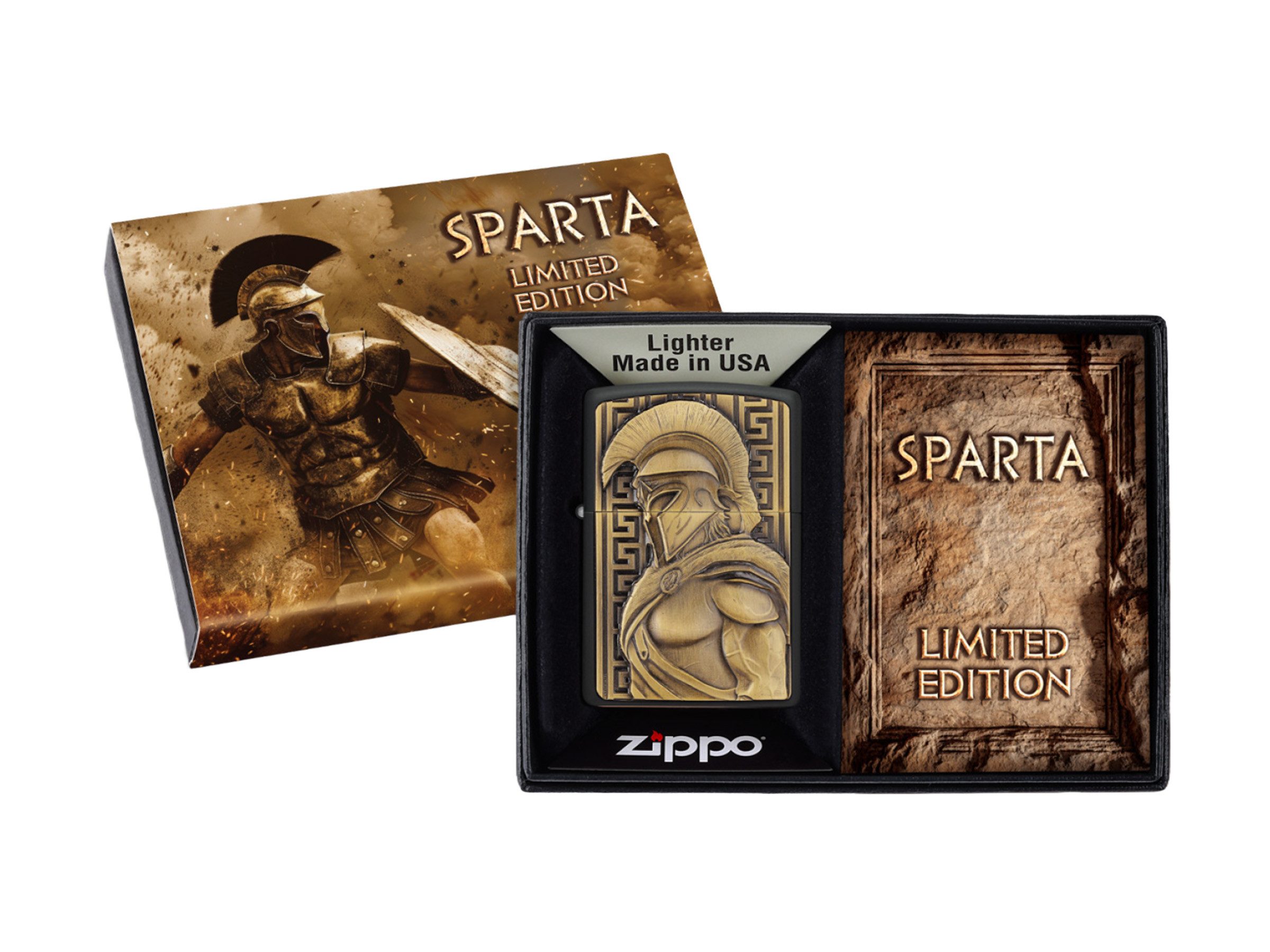 Zippo Feuerzeug Sparta Limited Edition 2026 Feuerzeug Limited Edition Sammlerstück
