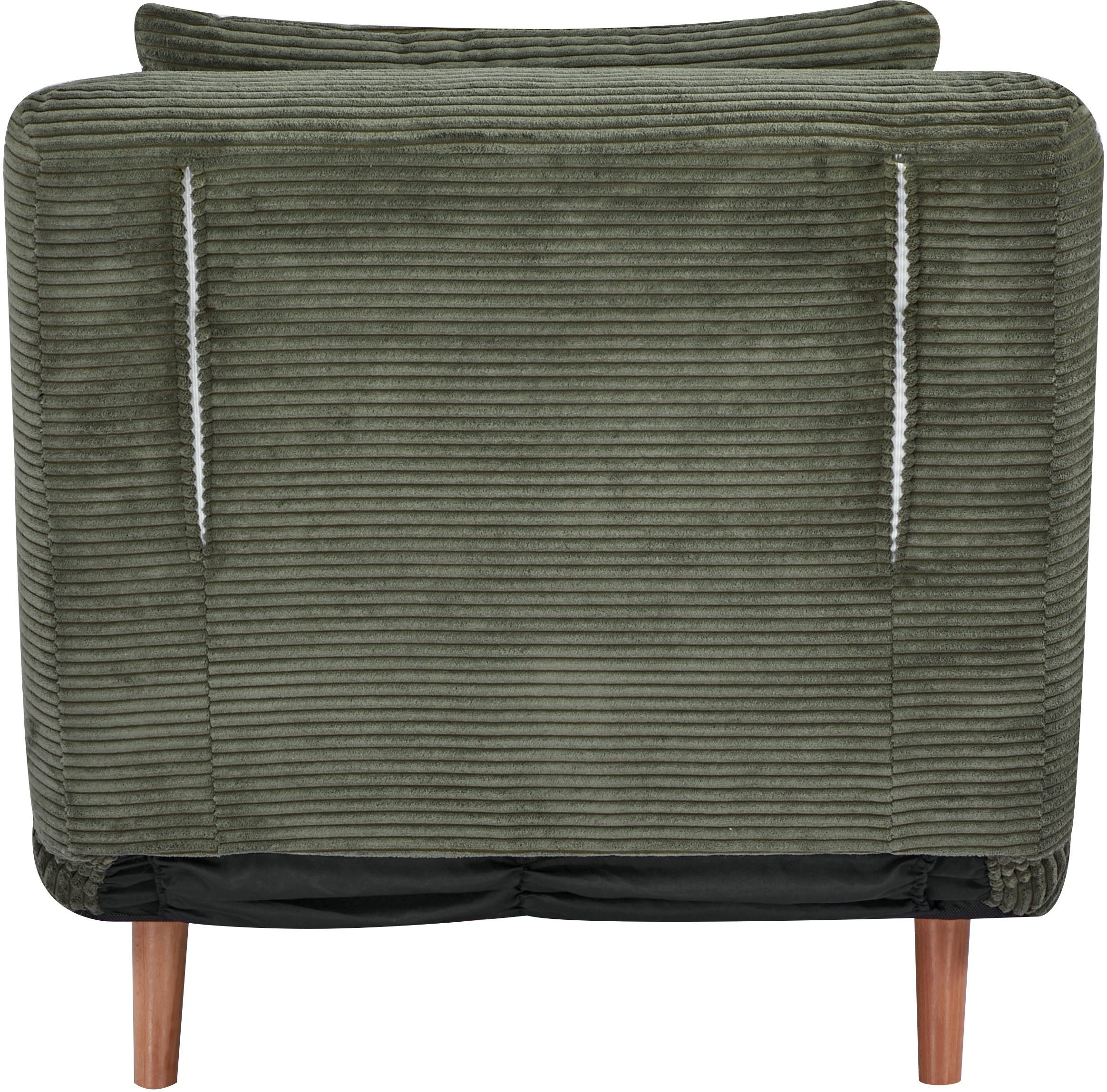 OTTO home Sessel AINSLEY - OTTO. Verlässliche Qualität., wandelbar zum Gästebett, Schlafliege, Webstoff u. Cord-Bezug – Bild 5 von 5