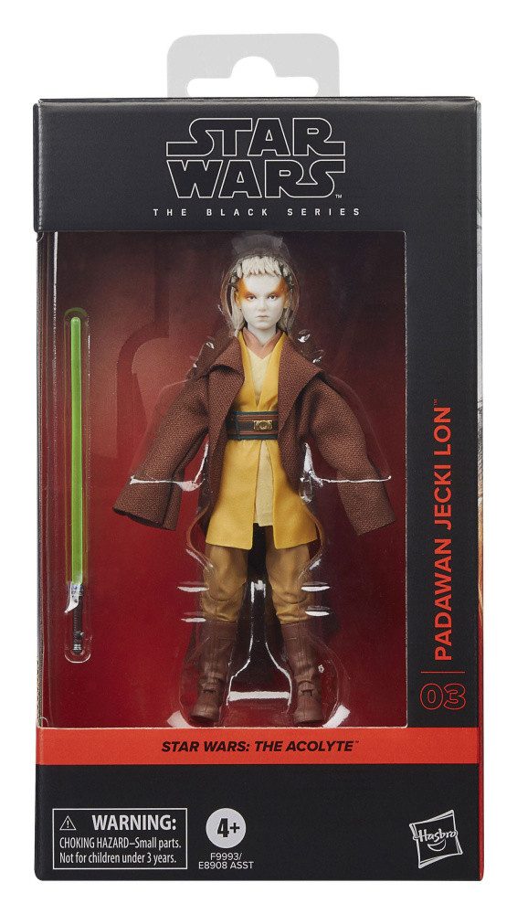 Hasbro Actionfigur Star Wars: The Acolyte Black Series Actionfigur Padawan Jecki Lon 15 c