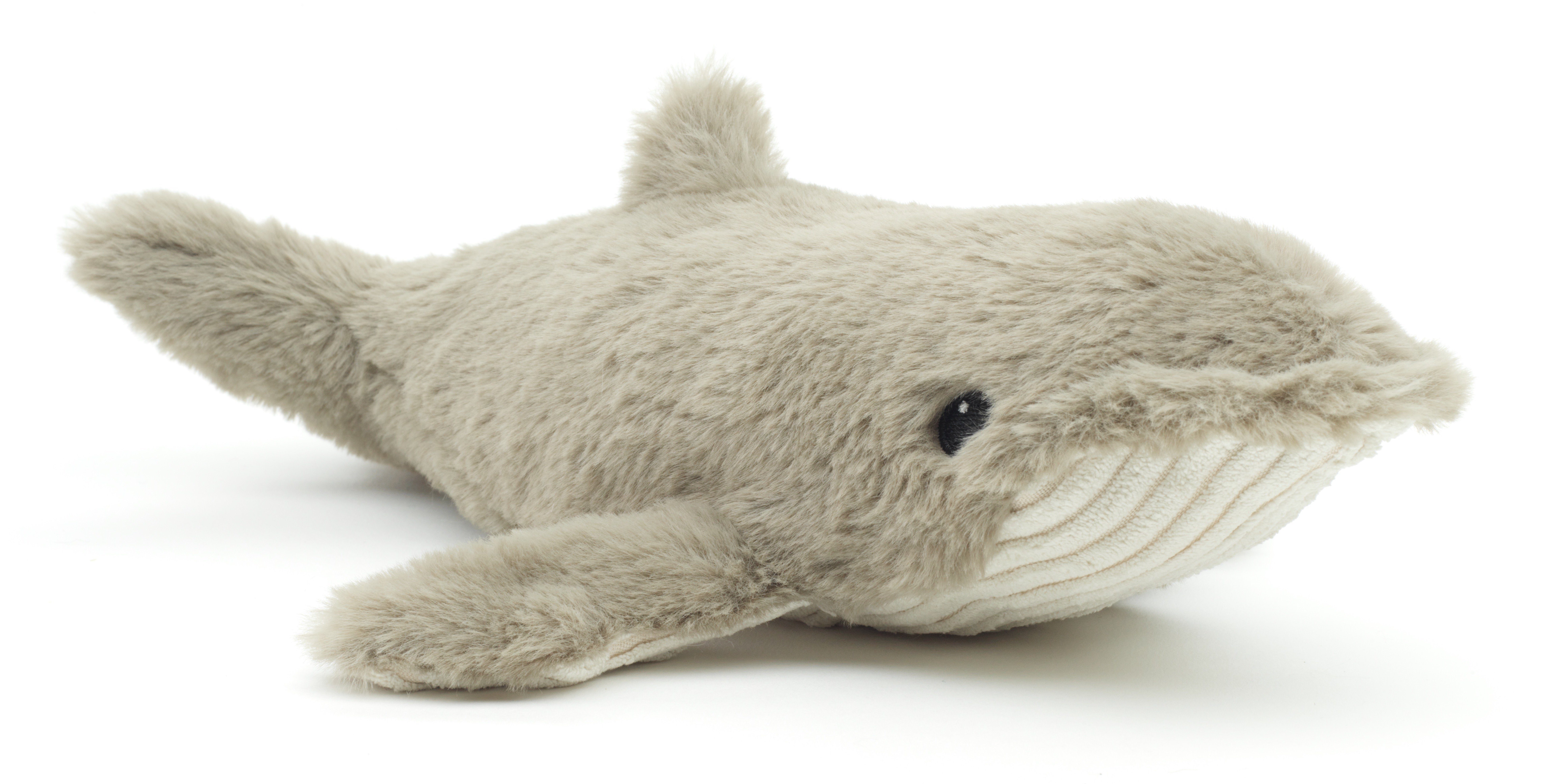 Uni-Toys Kuscheltier Buckelwal - 26 cm (Длина) - Plüsch-Wal - Plüschtier, Uni-Toys Eco-Line: 100 % recyceltes Material