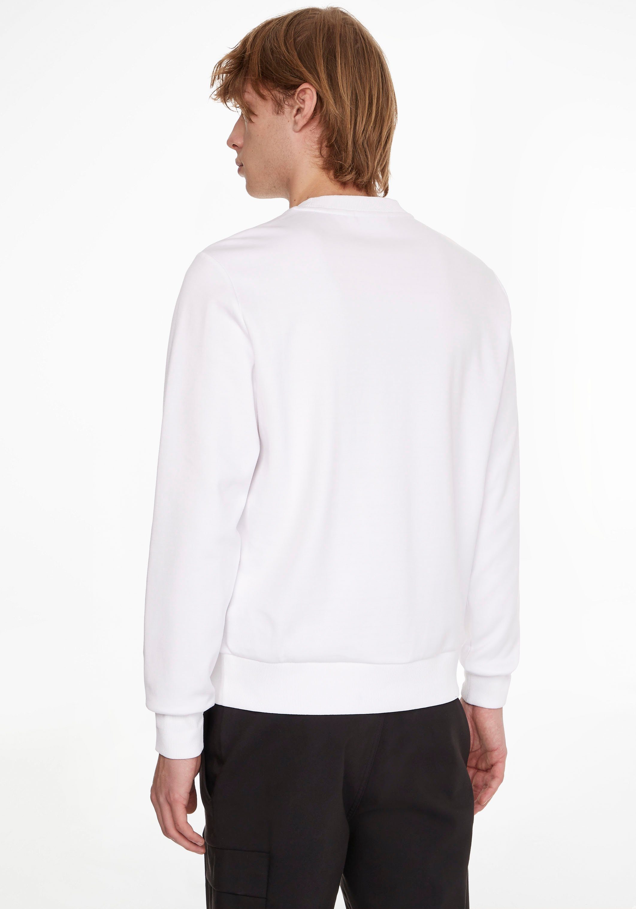 Sweatshirt LOGO SWEATSHIRT bright Calvin MICRO Klein white