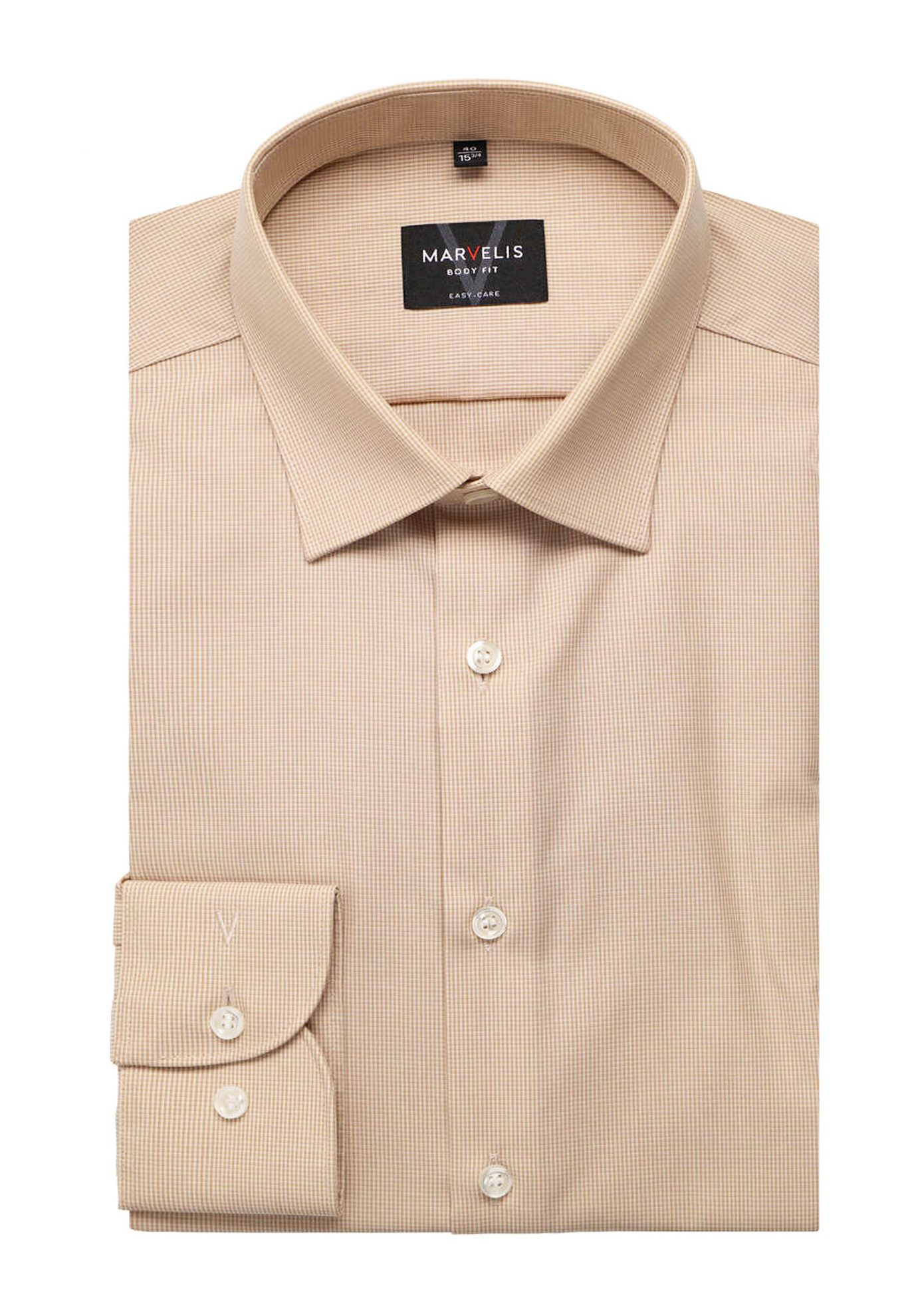 MARVELIS Businesshemd Body Fit enge, taillierte Schnittführung günstig online kaufen