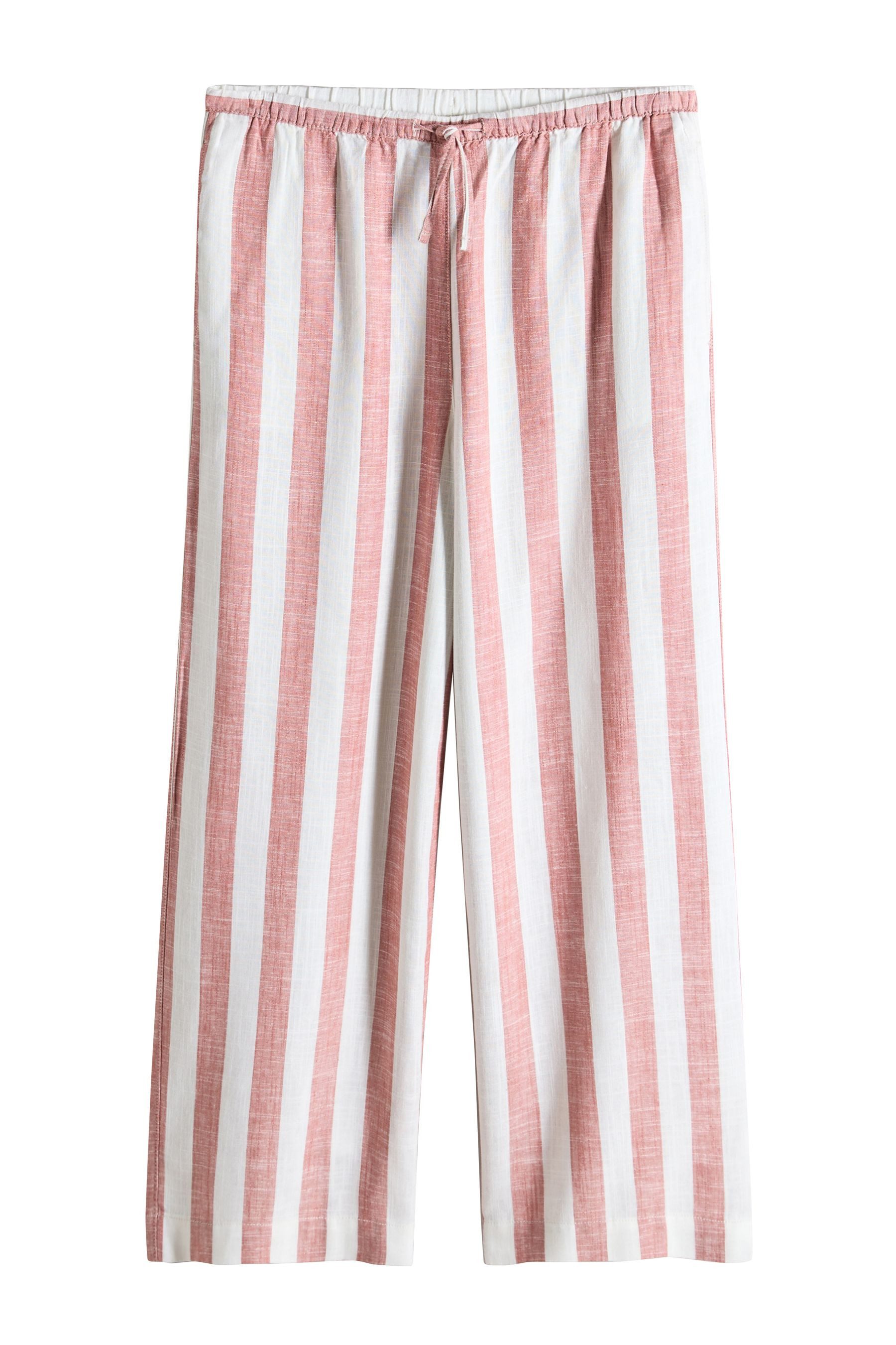 The Set Leinenhose The Set 3er-Pack Hosen mit weitem Bein und Leinen (3-tlg günstig online kaufen