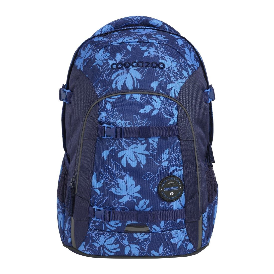 coocazoo Schulranzen Schulrucksack-Set JOKER Tropical Night Geldbörse (3-tlg)