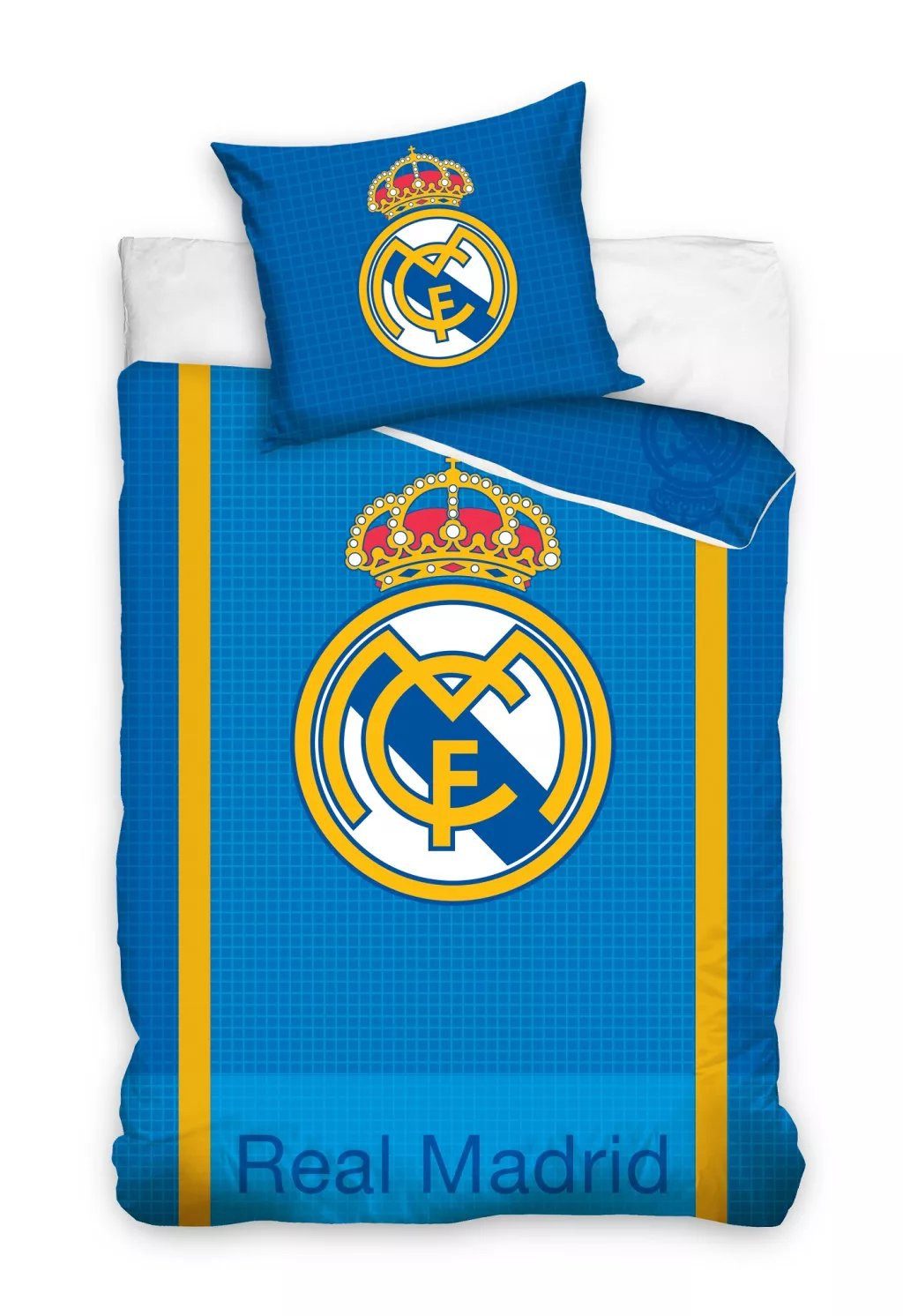 Real Madrid Kinderbettwäsche Real Madrid Blau Passion Bettwäsche für echte Fans