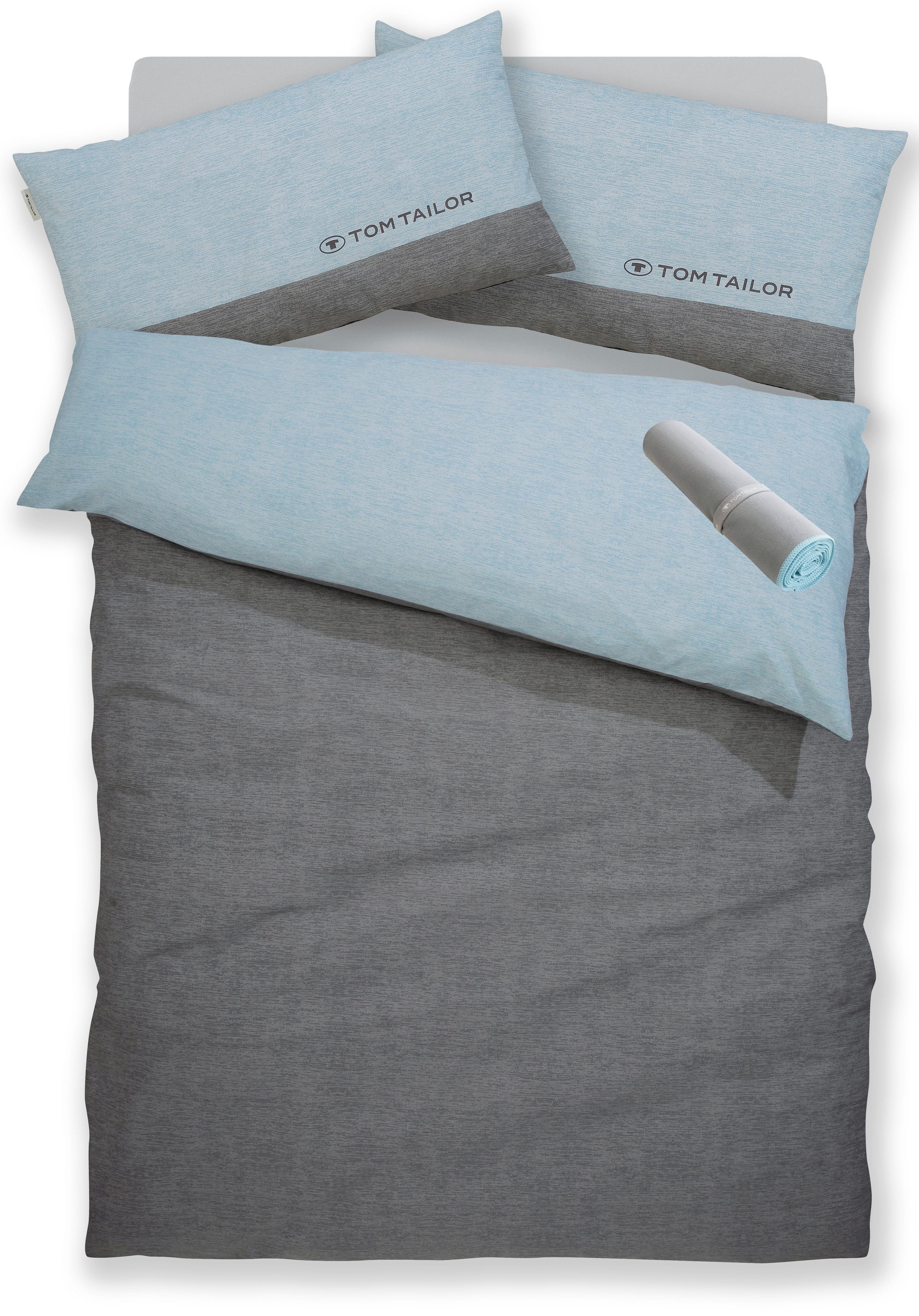 TOM TAILOR HOME Bettwäsche Henry, Renforcé, 3 teilig, Bettwäsche aus Baumwo günstig online kaufen