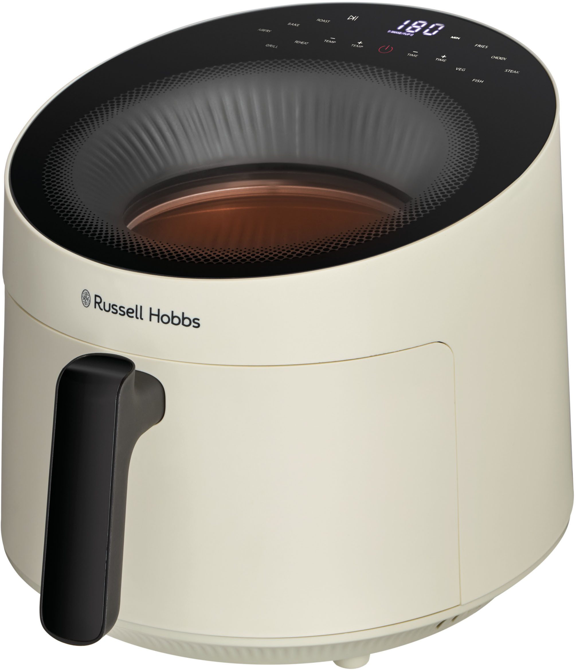 RUSSELL HOBBS Heißluftfritteuse SatisFryPanoramic AirFryer(27421-56), 1500 W, mit Sichtfenster, 10 Programme., wenig oder kein Öl erforderlich