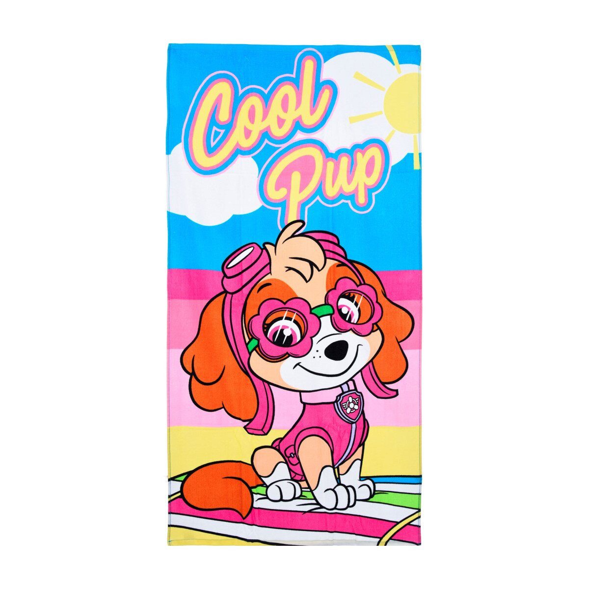 Badetücher Paw Patrol Cool Pup Strandtuch 70x140 cm – Badetuch