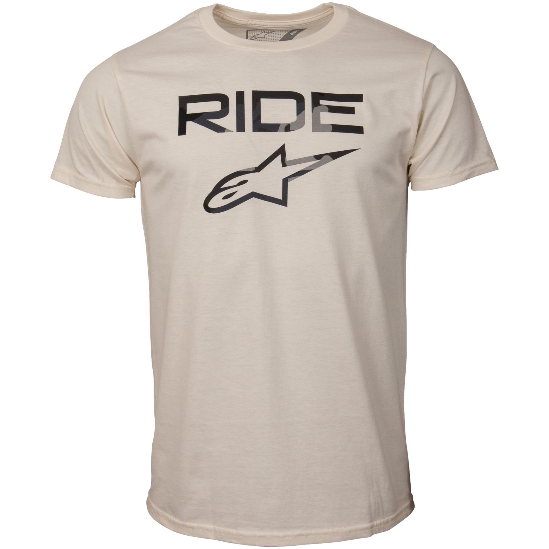 Alpinestars T-Shirt Ride 2.0 (Beige) Baumwolle Sand
