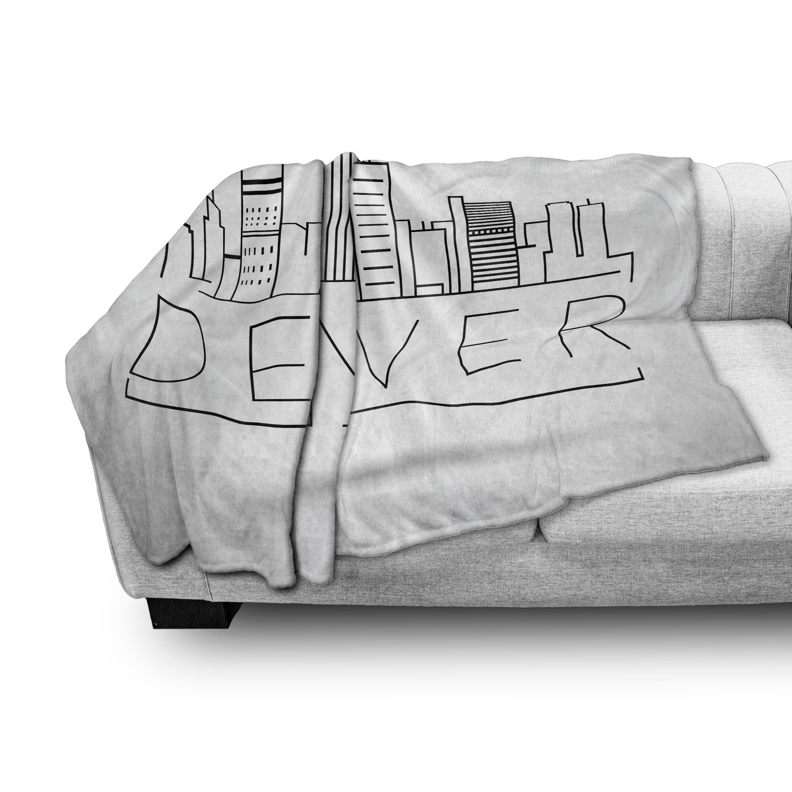 Wohndecke Gemütlicher Plüsch für den Design Denver und Modernes Abakuhaus, Innen- Apartments Außenbereich
