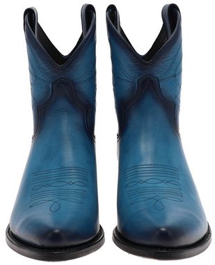 Mayura Boots 2374 Blau Stiefelette Rahmengenähte Damen Westernstiefelette