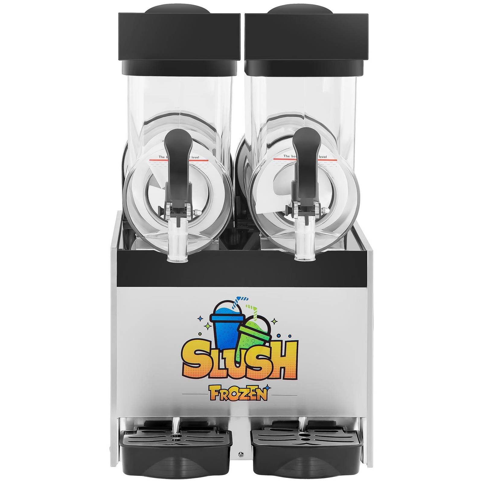 Royal Catering Slush-Eismaschine 2 x 12 L Slushmaschine Eismaschine Softeis Slusheis Gastronomie, 770 W – Bild 5 von 5