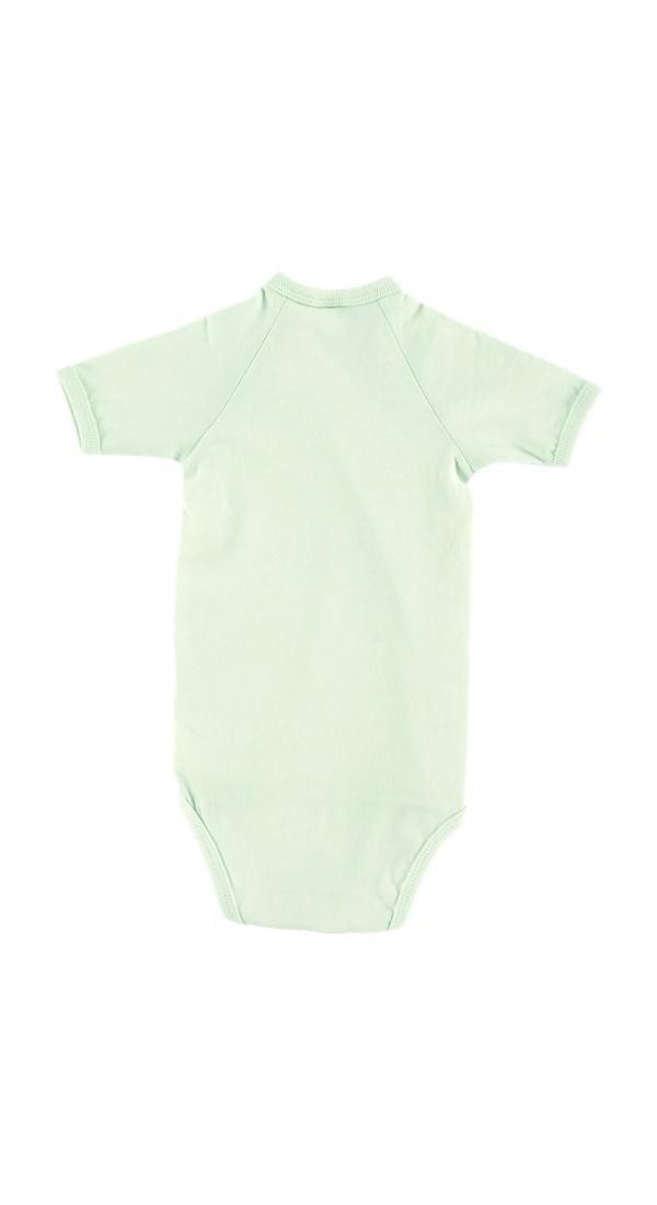 Alvi® Wickelbody Baby Bodys 2er Kurzarm (2-tlg) praktische Druckknöpfe