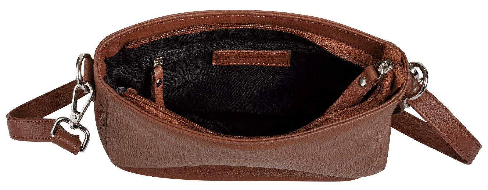 Bruno Banani Umhängetasche BRUNO BANANI Damen SAMEA echt Leder, echt Leder – Bild 5 von 5