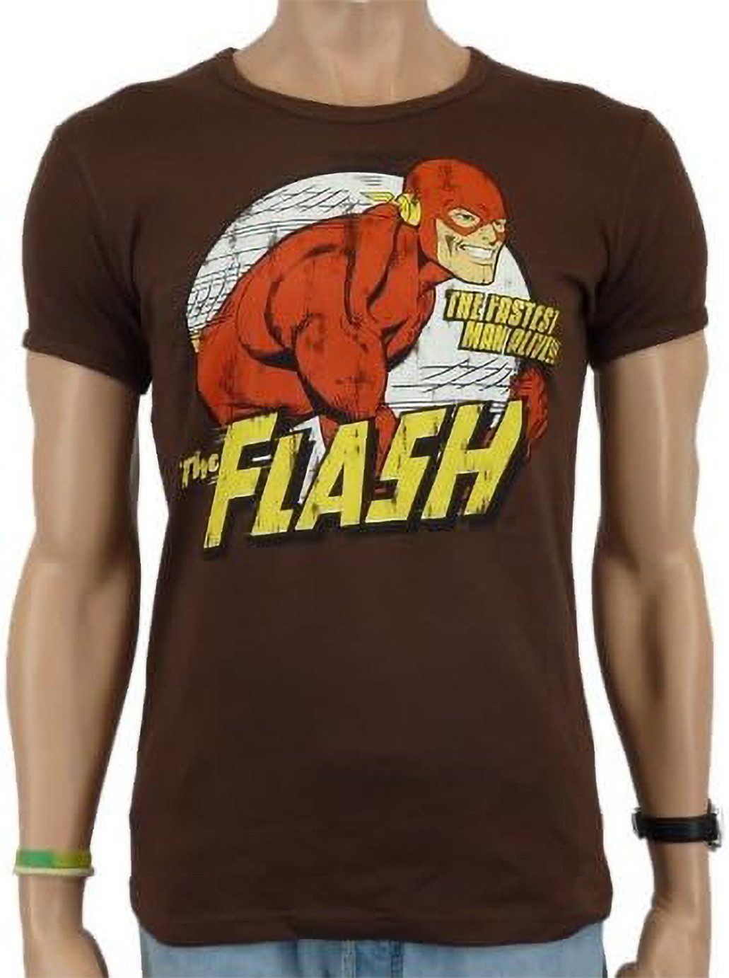 LOGOSHIRT Print-Shirt Flash - The Fastest Man Alive - DC Comics Original Design aus dem DC Comics Universum