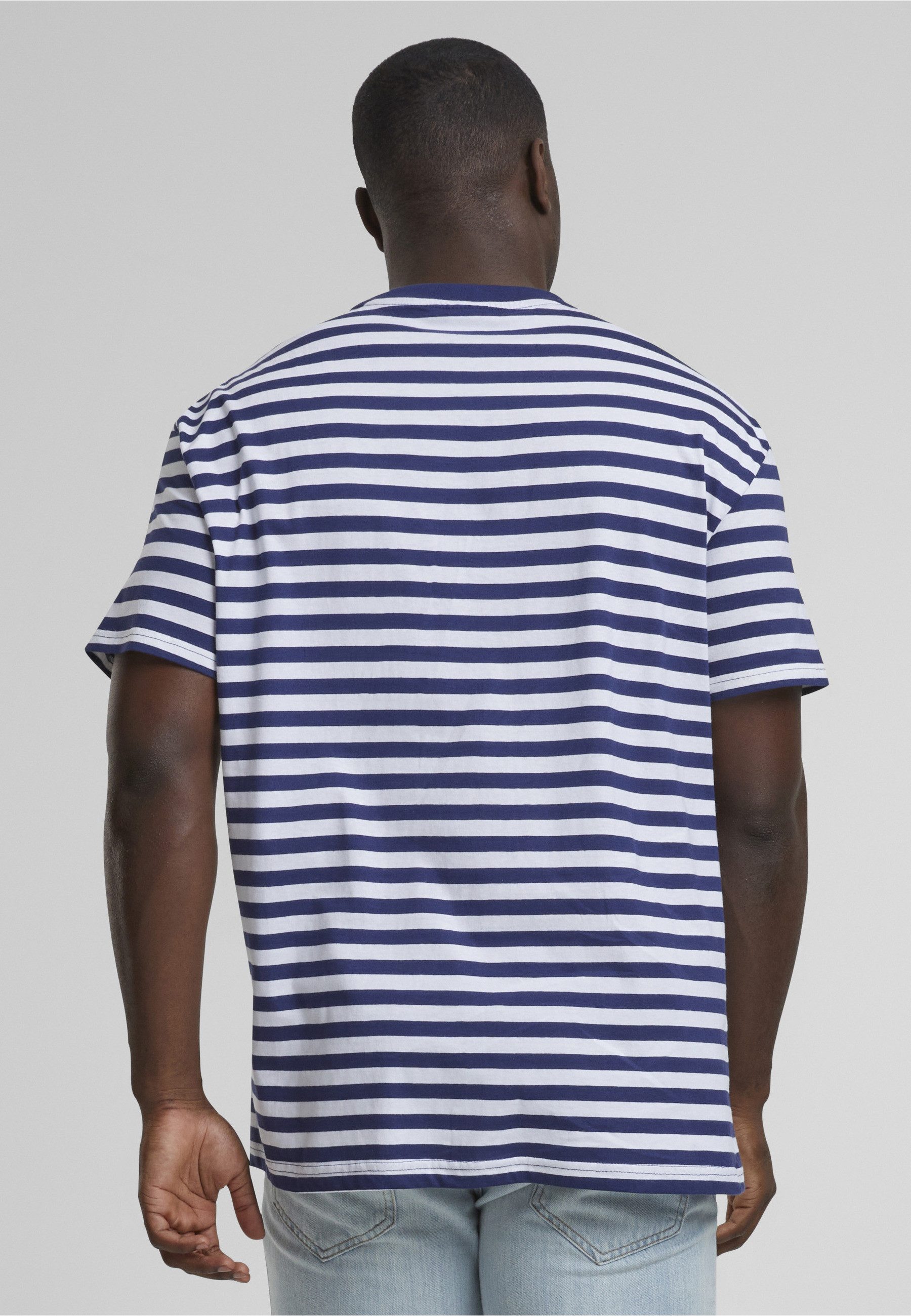 URBAN CLASSICS T-Shirt Urban Classics Herren Regular Stripe Tee (1-tlg)