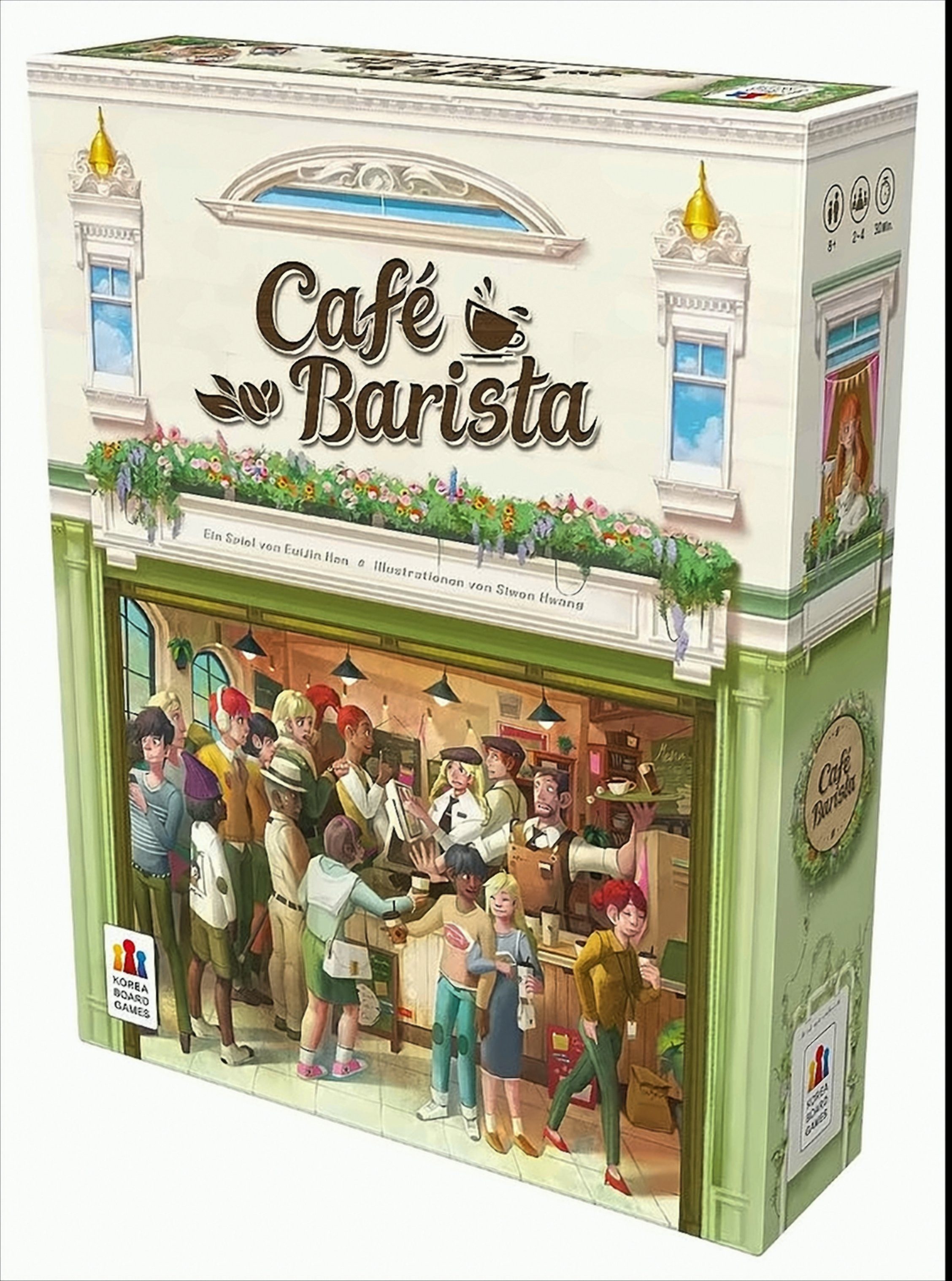 Asmodee Spiel Korea Board Games - Cafe Barista