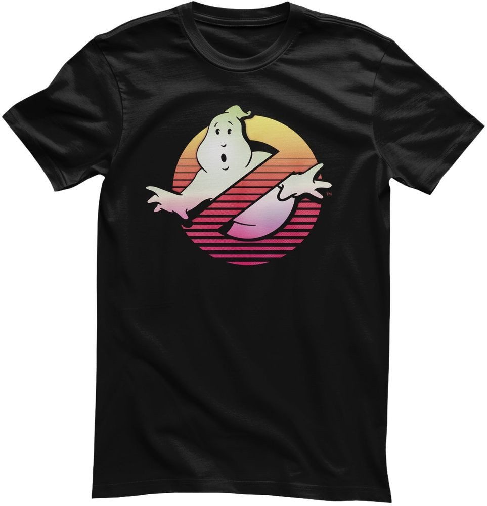 Ghostbusters T-Shirt Ghostbusters Retro 80's Logo T-Shirt