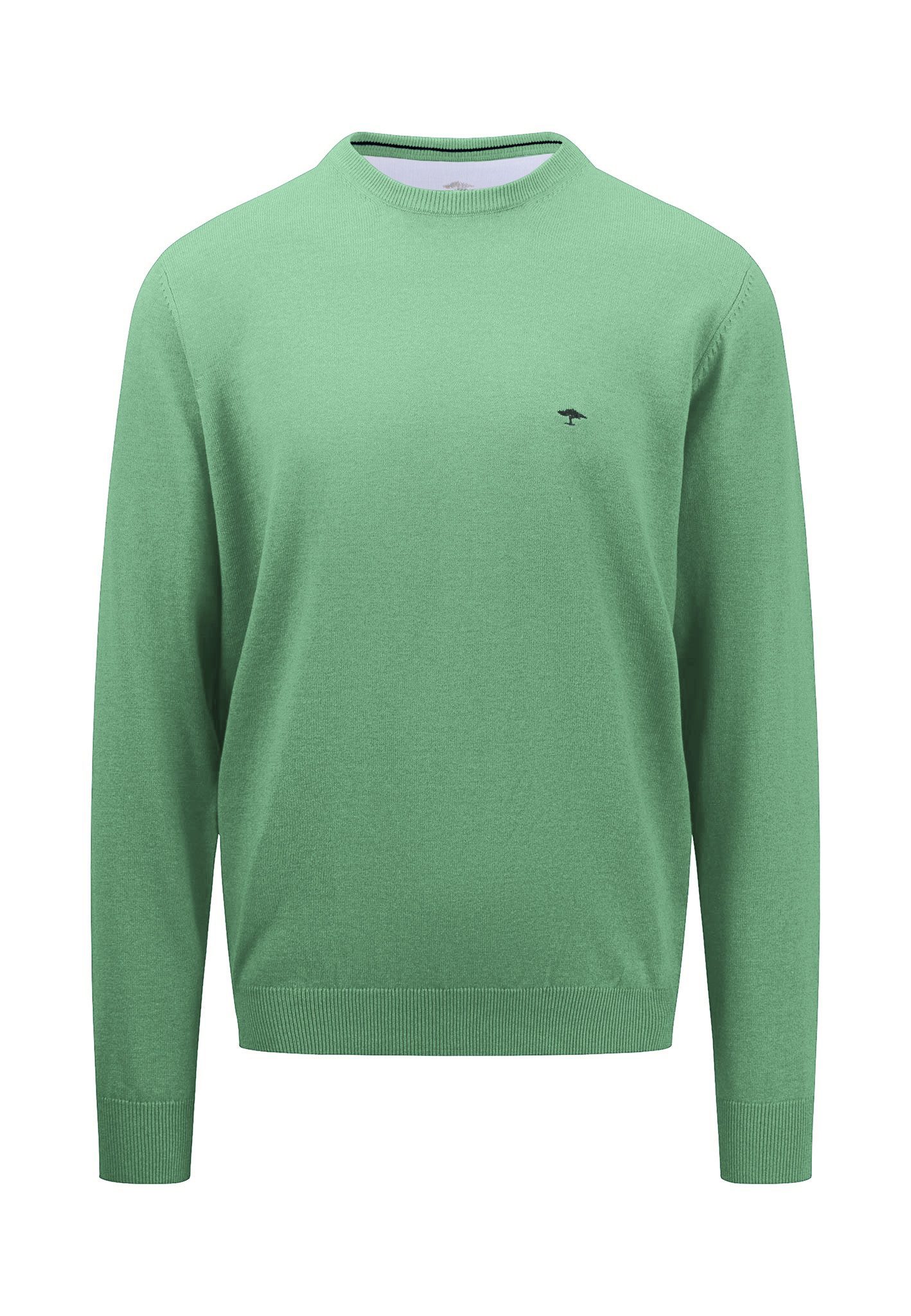 FYNCH-HATTON Strickpullover mit Stickerei auf der Brust günstig online kaufen