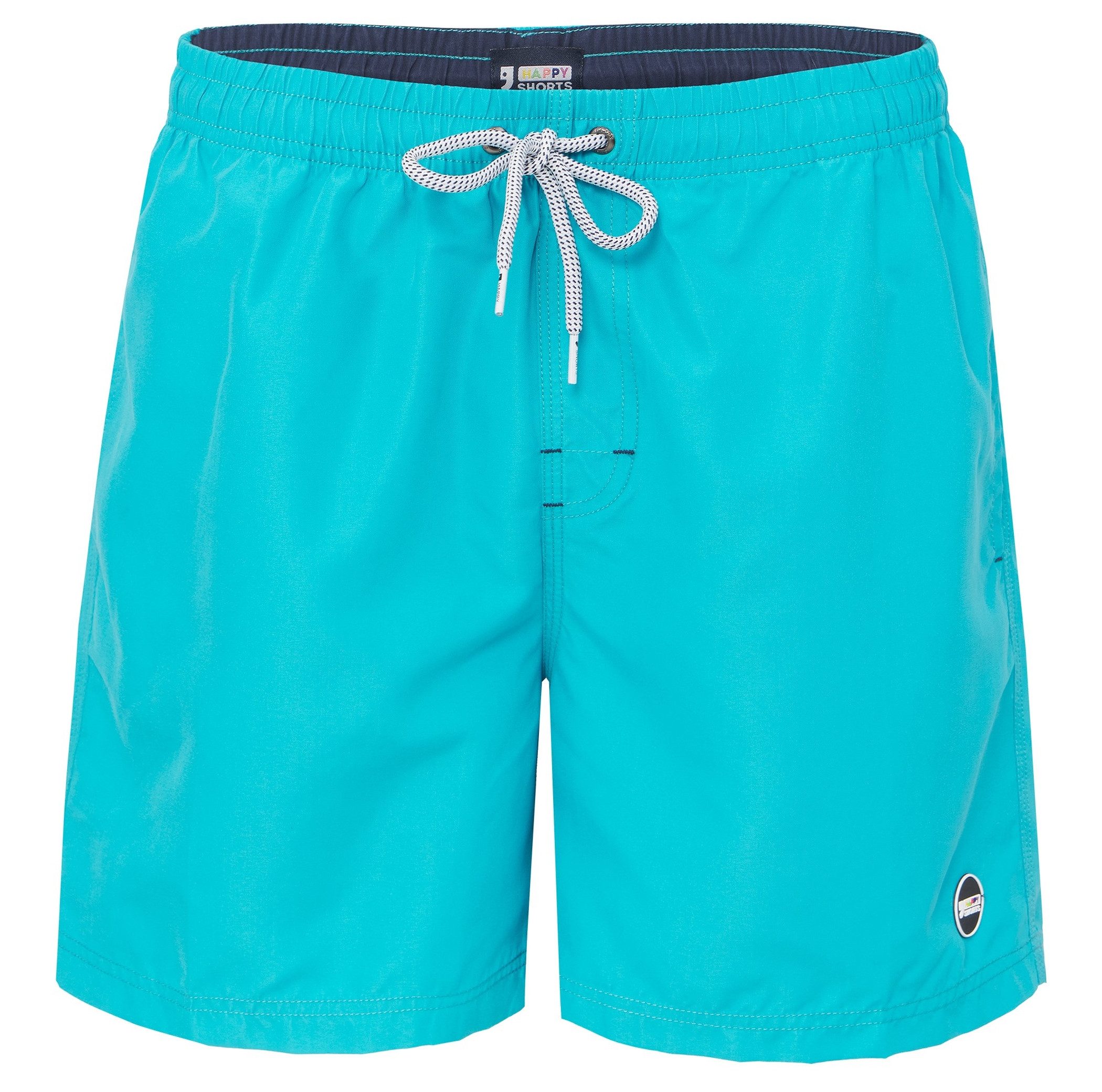 HAPPY SHORTS Badehose HAPPY SHORTS Herren Badeshorts Strandshorts Türkis Boardshort S - XXL