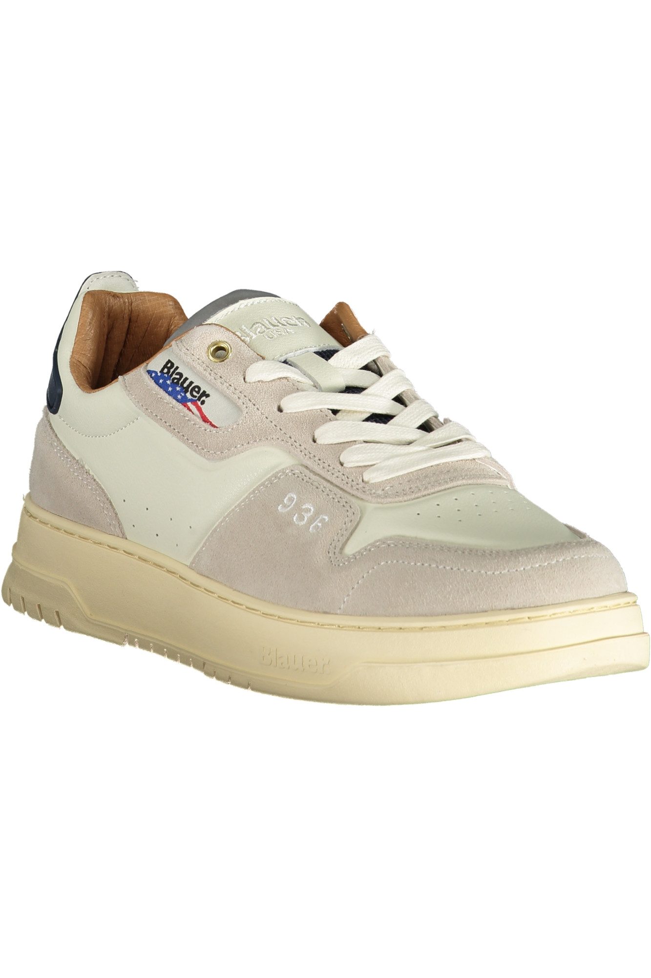 Blauer Sneaker Herren-Sportschuh Weiß - Modisch, Bequem mit