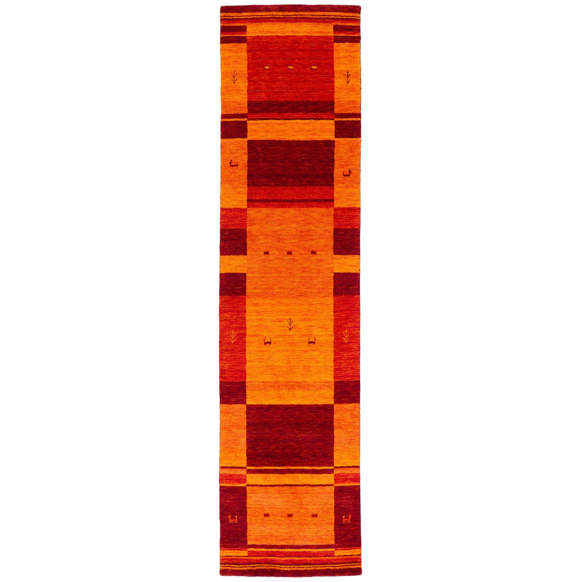 Pergamon Läufer Natur Wolle Teppich Gabbeh günstig online kaufen