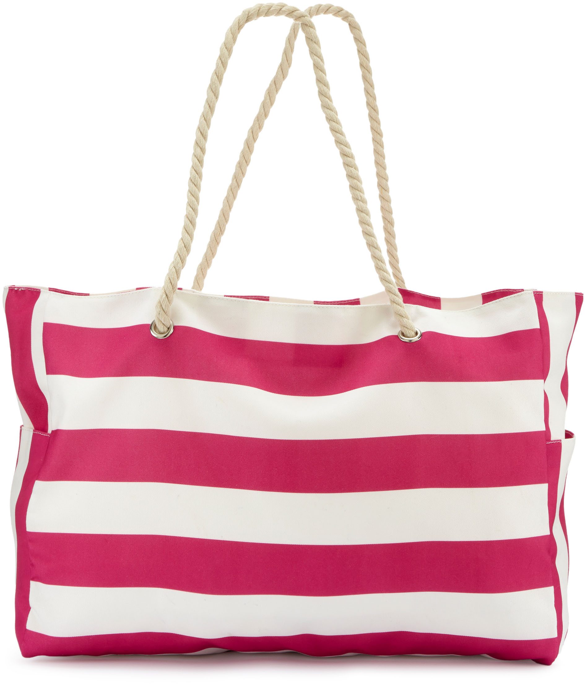 Vivance Shopper Strandtasche, Handtasche, Schultertasche, Sommertasche, Tra günstig online kaufen